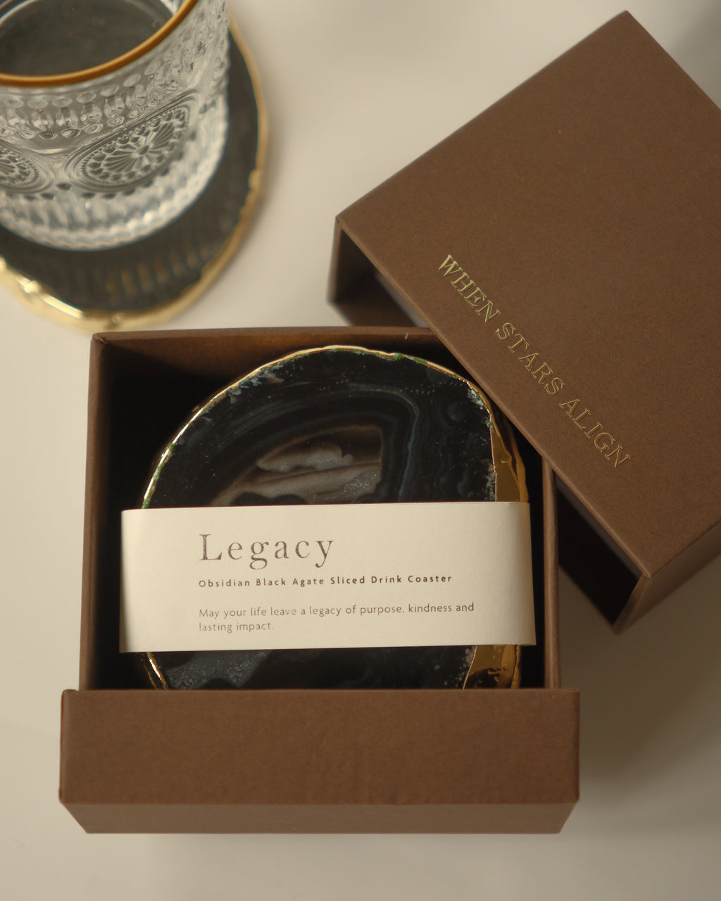 Legacy (Obsidian Black Agate)