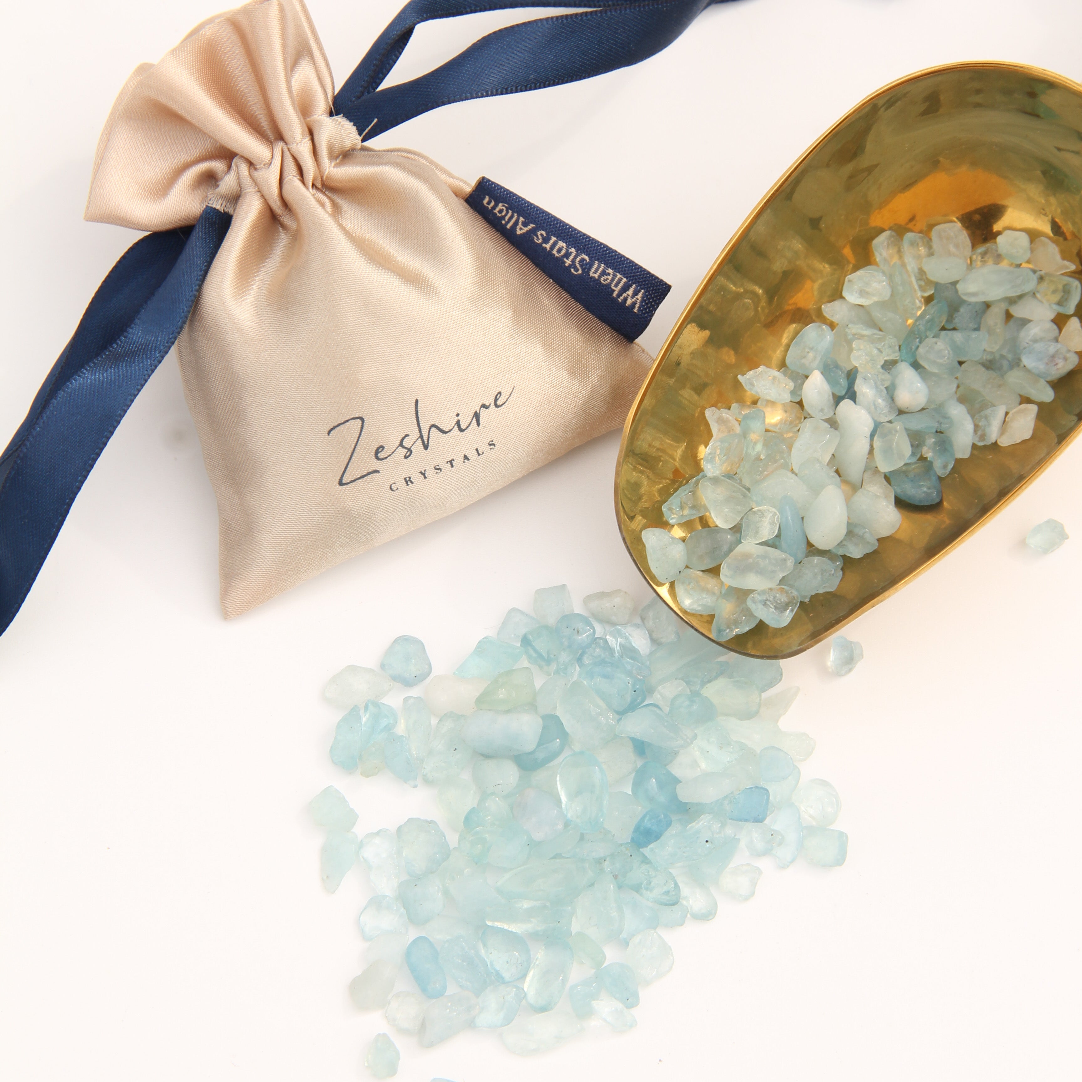 Aquamarine Pocket Crystals