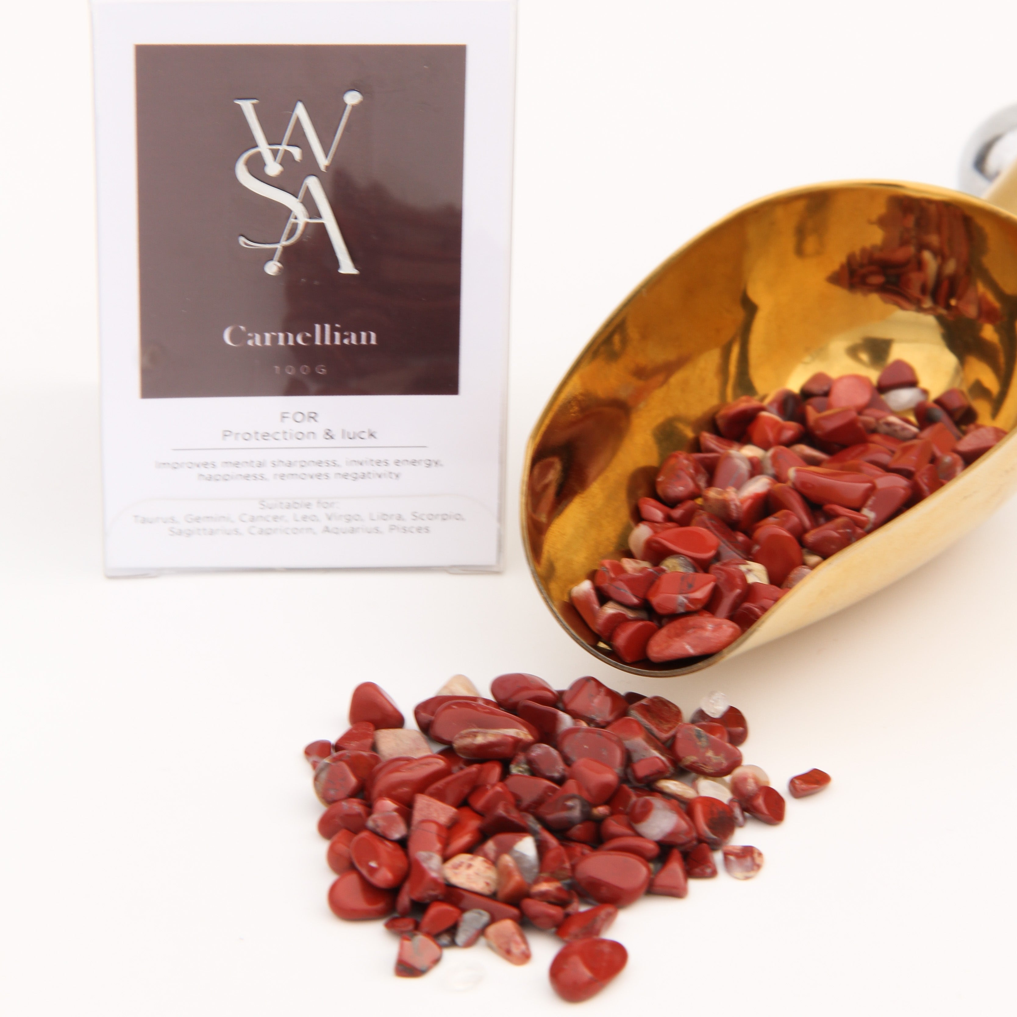 Carnelian Pocket Crystals