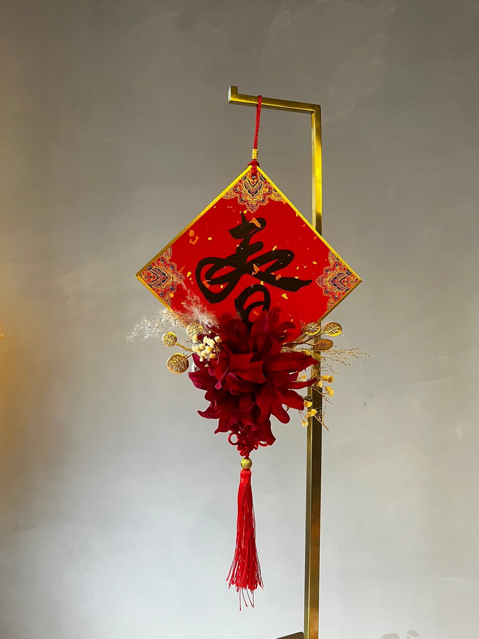 DIY Dahlia Blessings w/ Chinese Calligraphy Kit (Small)