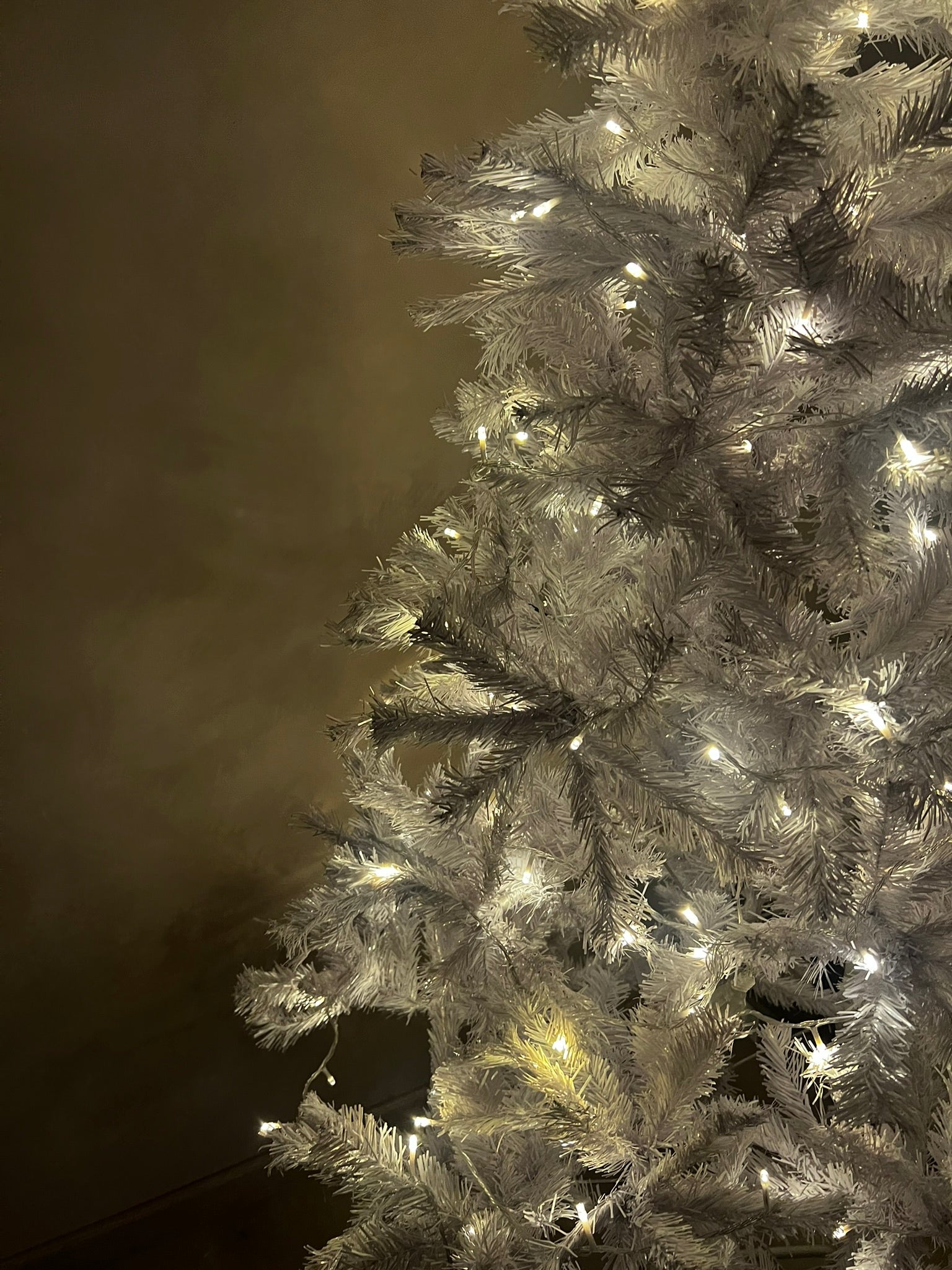 1.8m Frosty White Artificial Christmas Tree