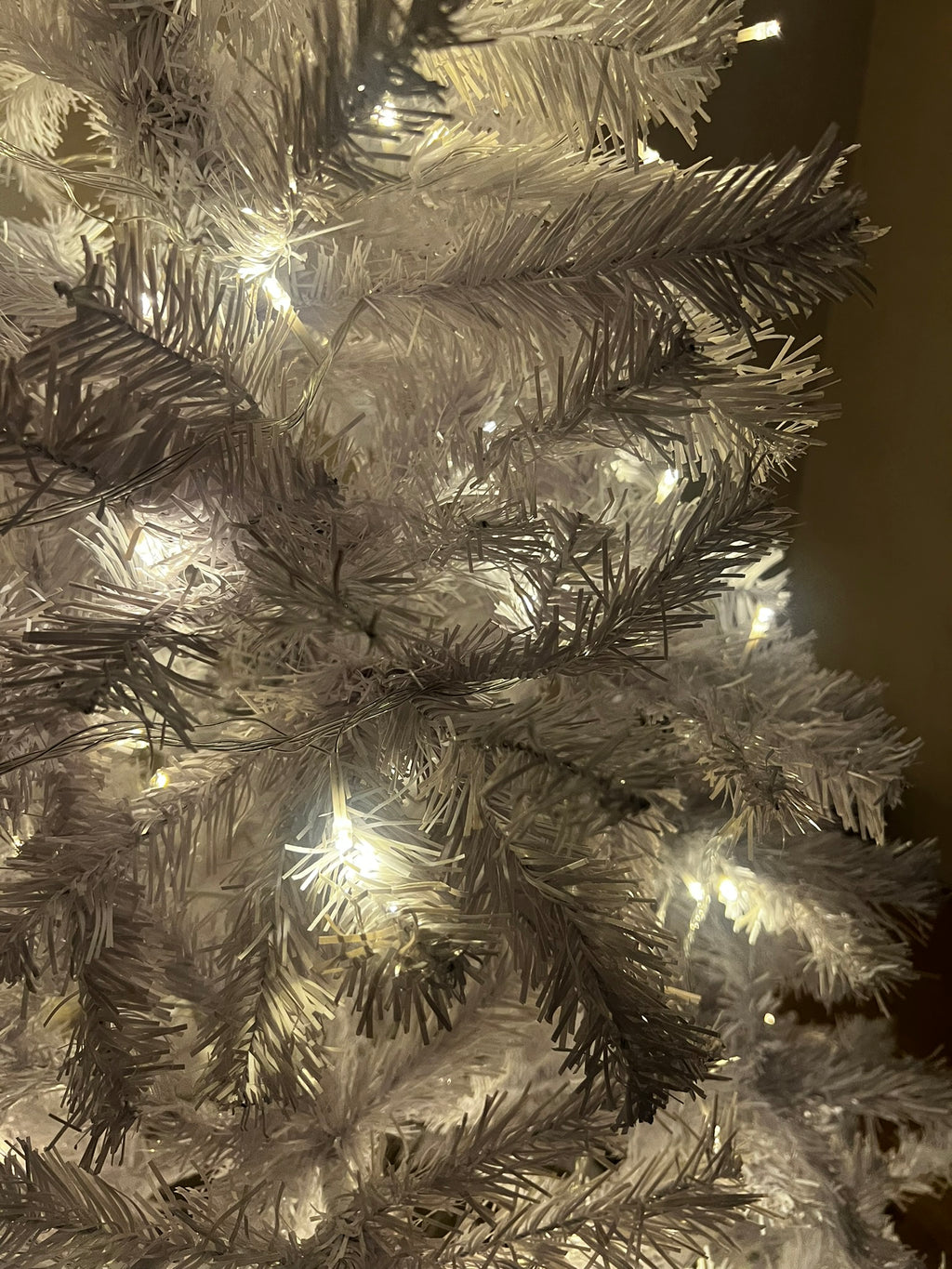 1.8m Frosty White Artificial Christmas Tree