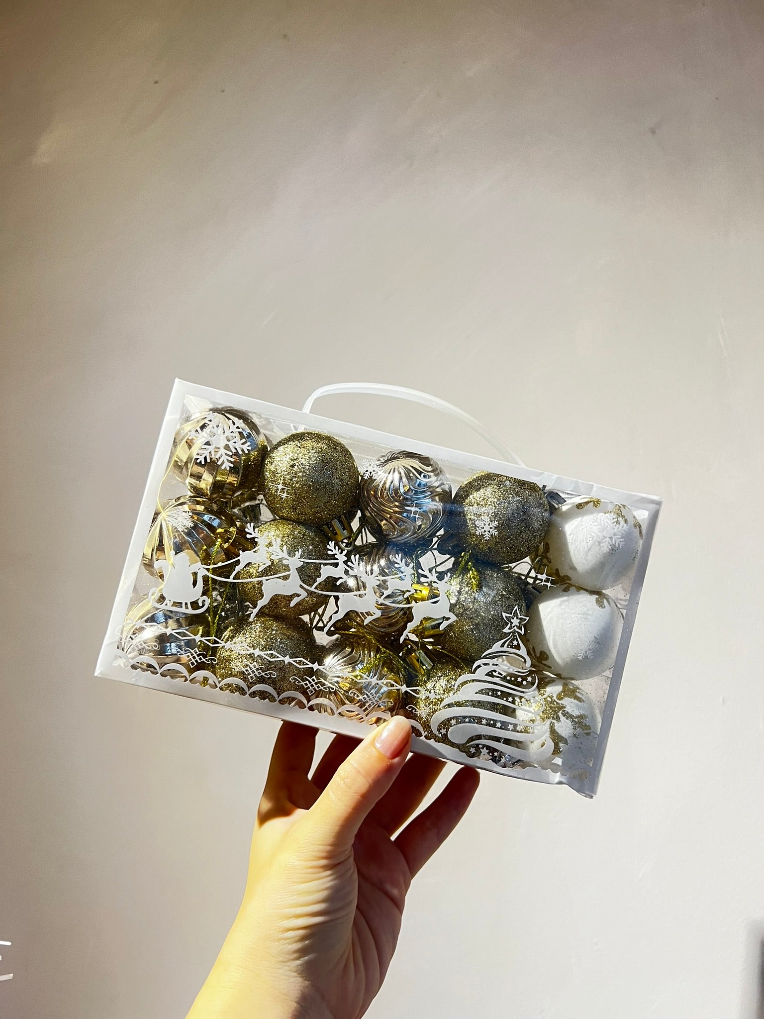 Mini Baubles 30 pcs Set (4cm)