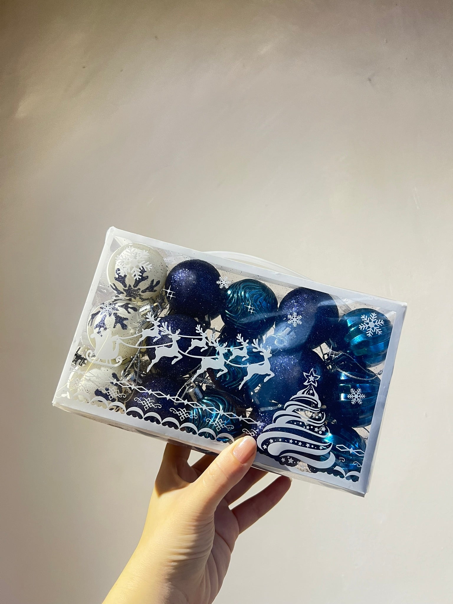 Mini Baubles 30 pcs Set (4cm)