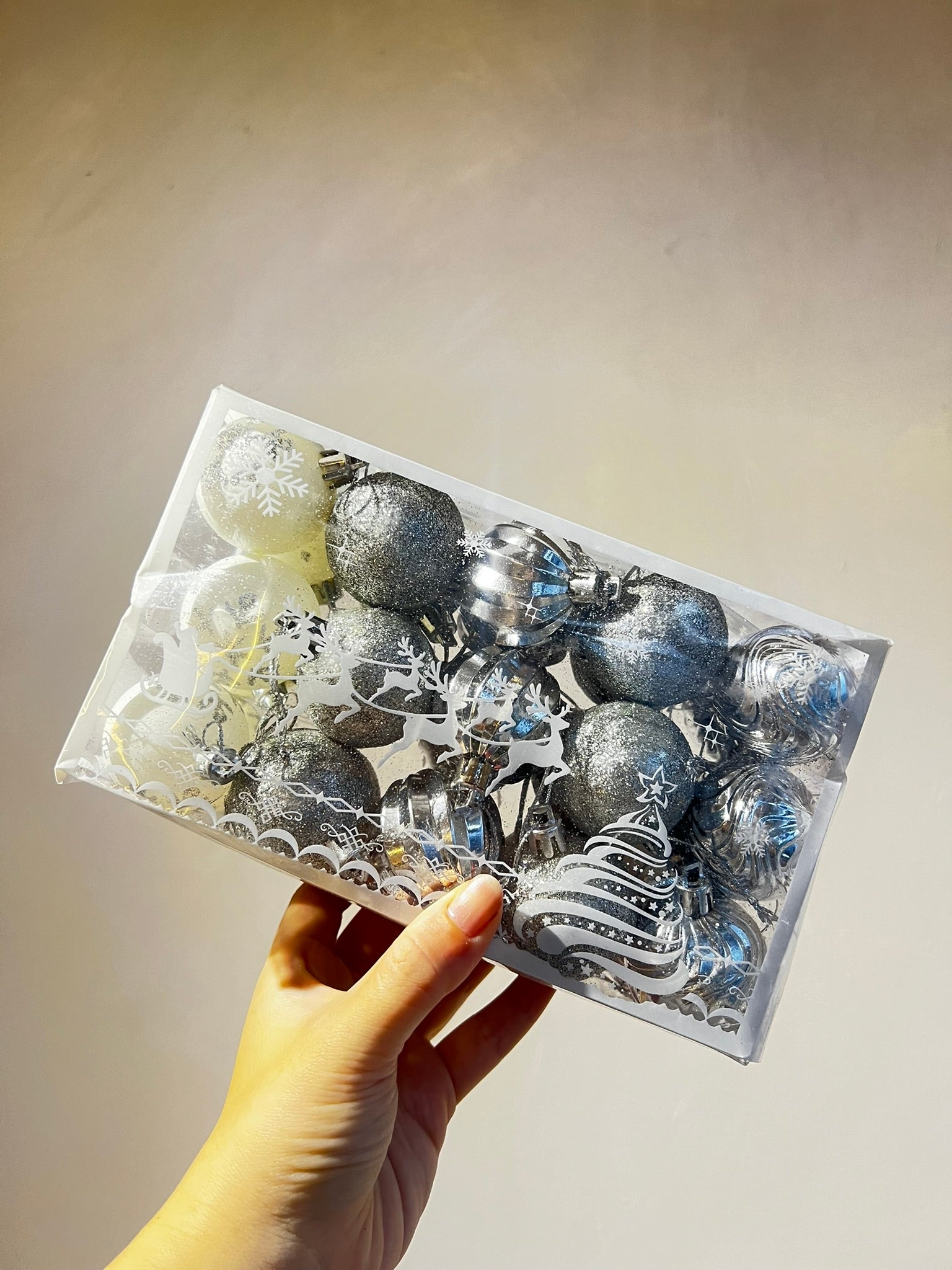 Mini Baubles 30 pcs Set (4cm)