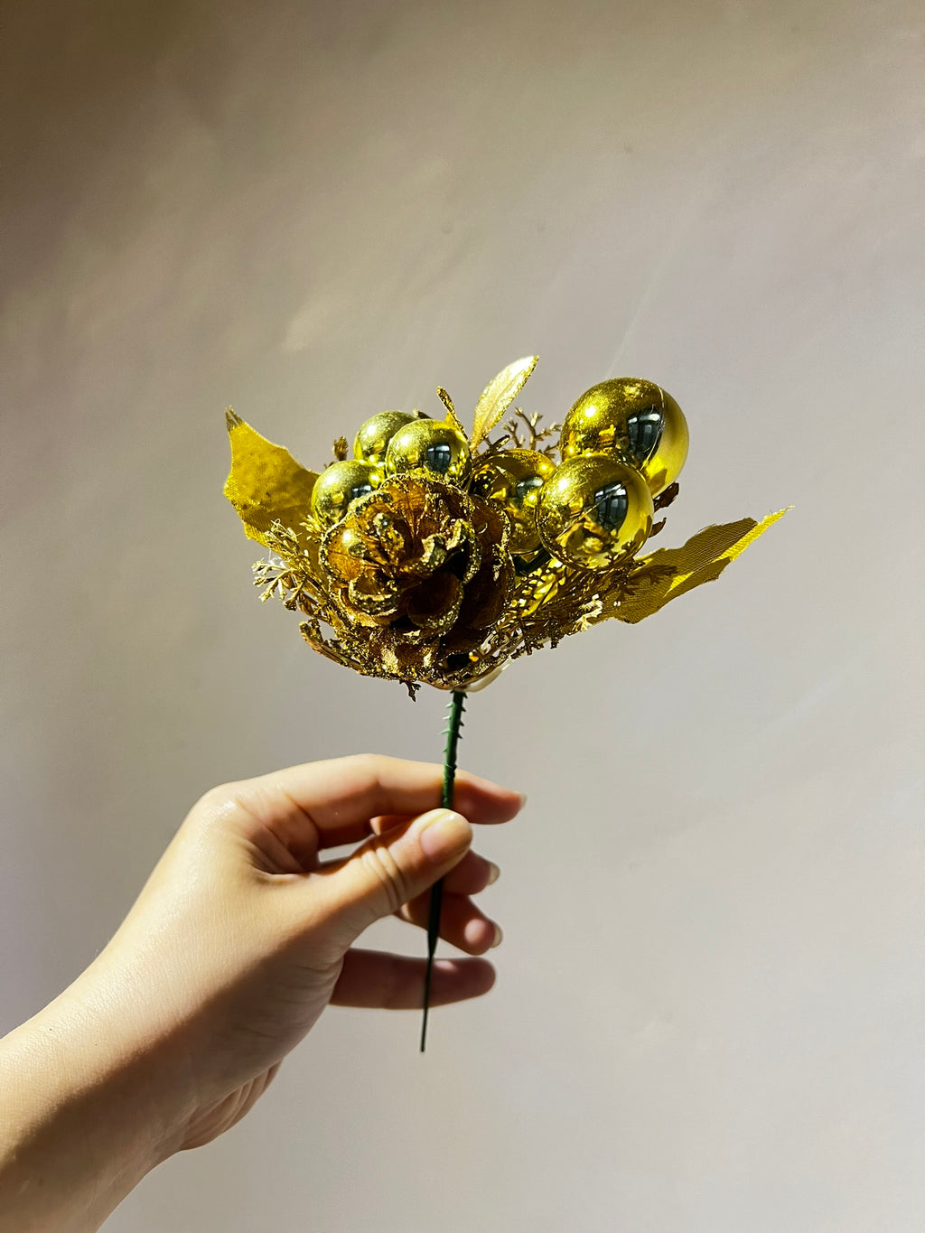 CELESTE Premium Christmas Floral w/ berries (Blue)