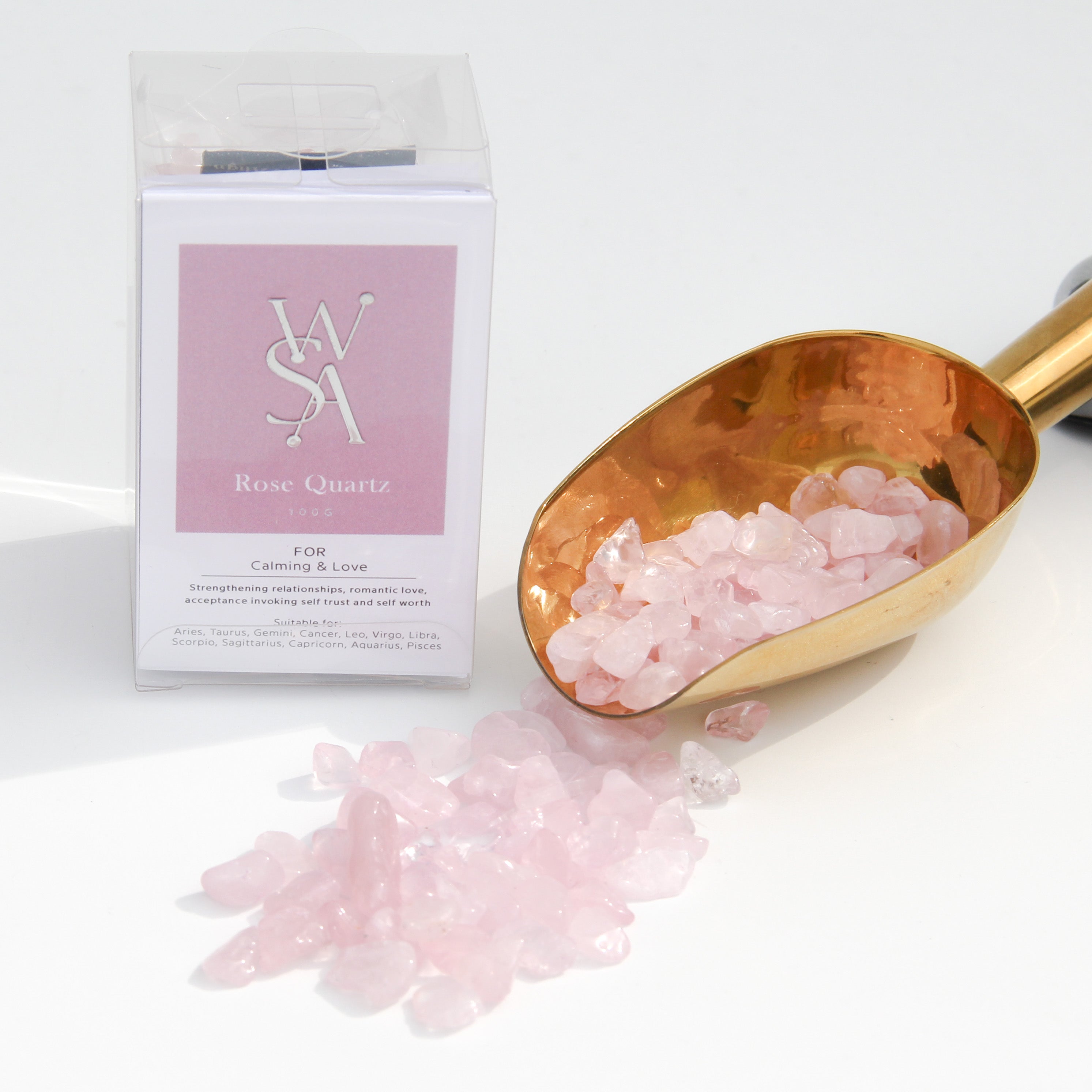 Rose Quartz Pocket Crystals