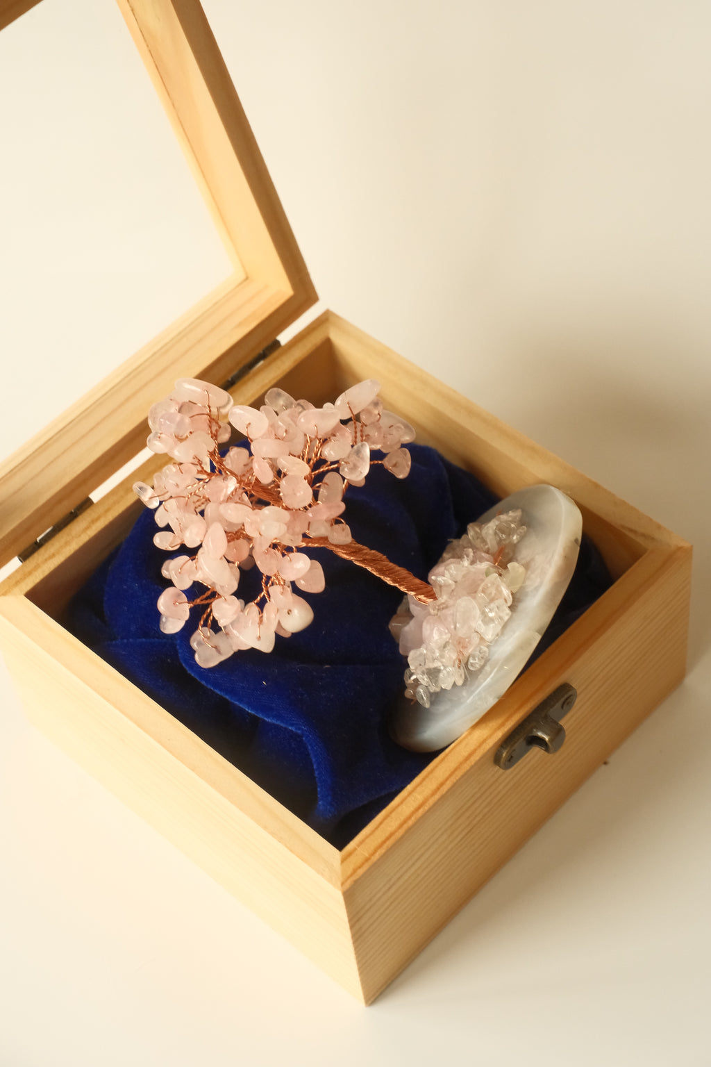 Rose Quartz Healing Mini Crystal Tree