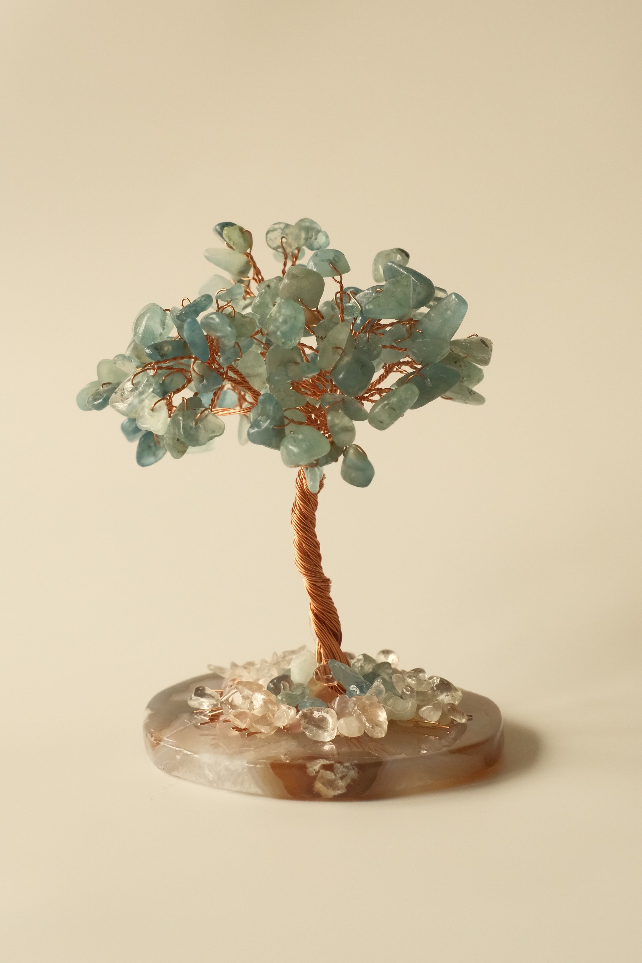 Aquamarine Healing Mini Crystal Tree