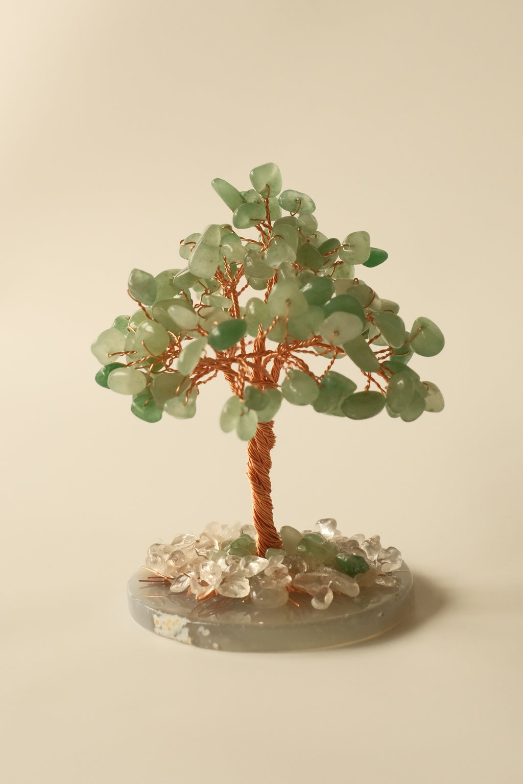 Green Aventurine Healing Mini Crystal Tree