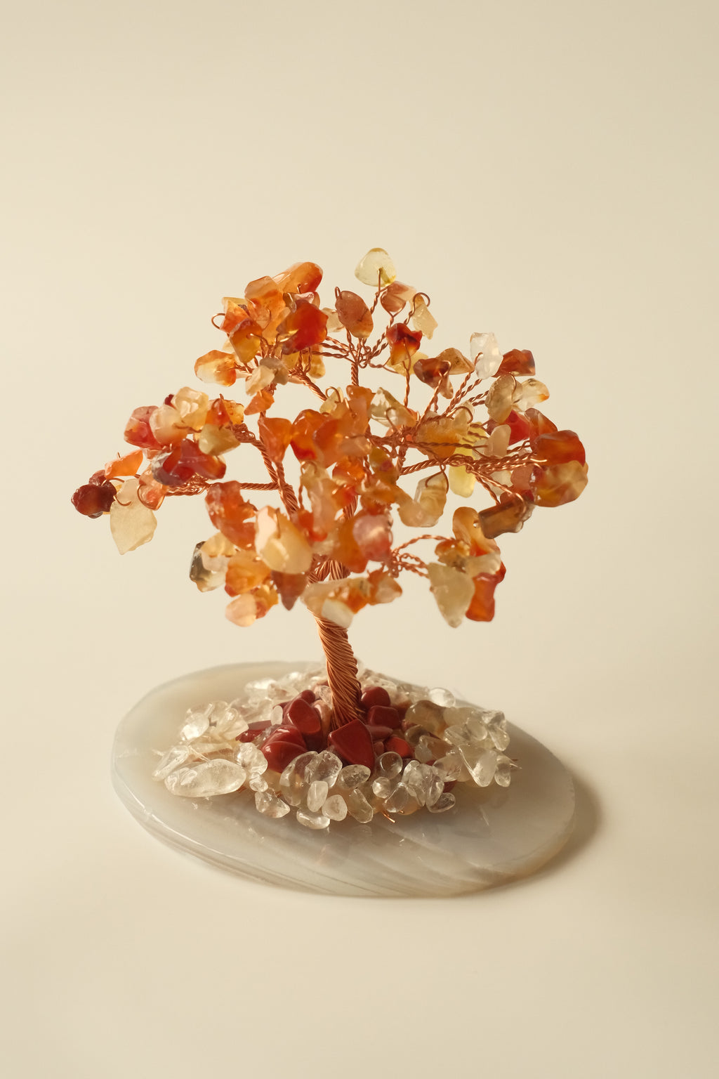Red Agate Healing Mini Crystal Tree
