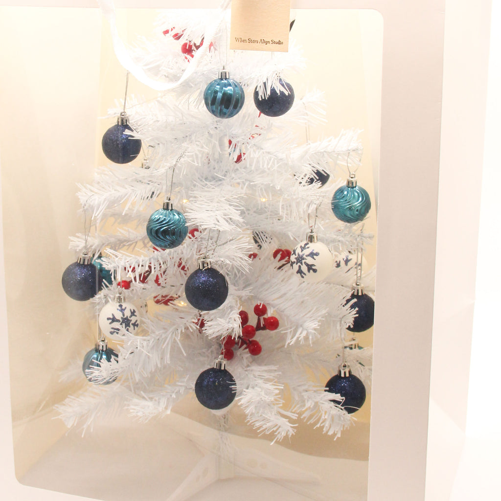 VETTA JR. (Water sign) 60cm Mini Christmas Tree Set