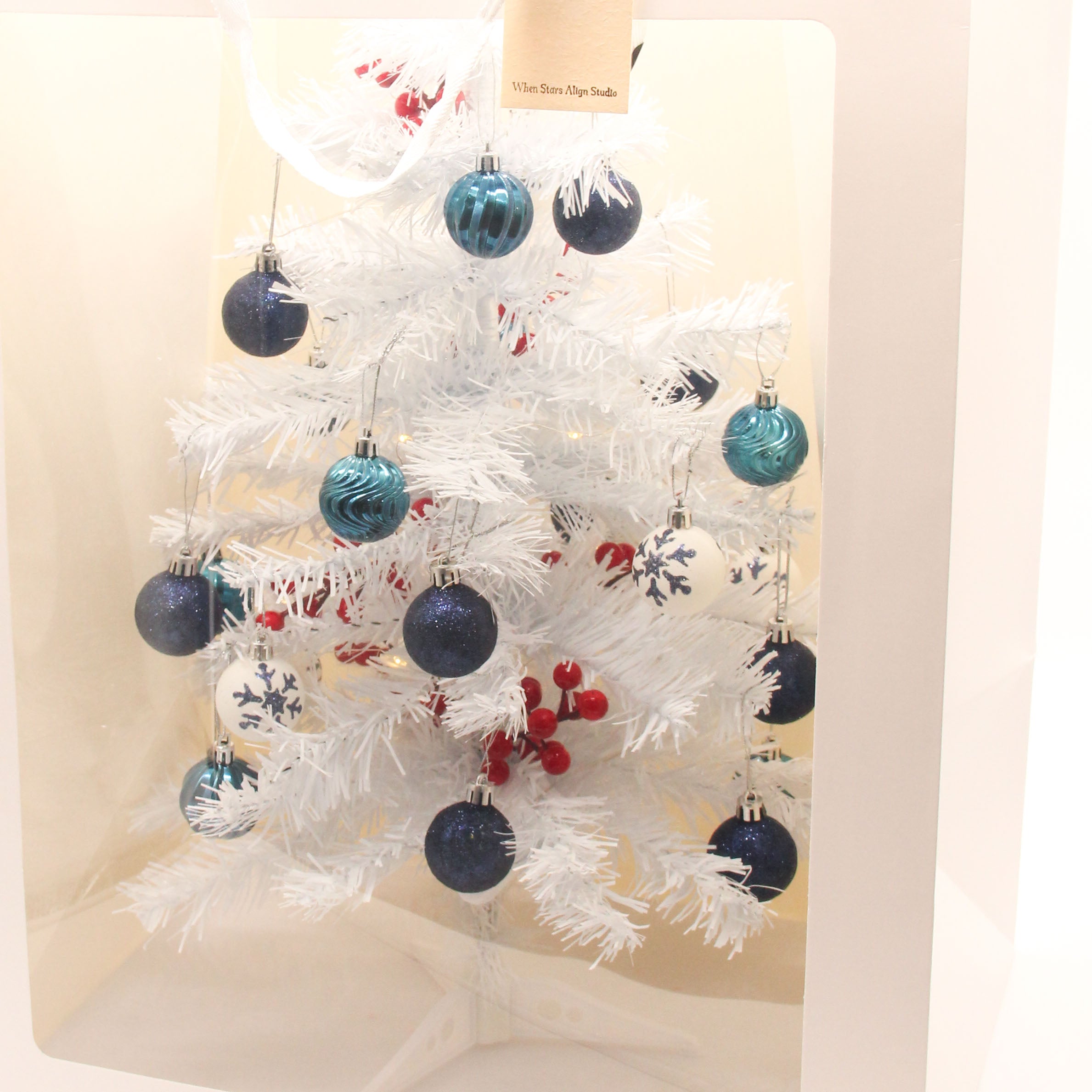 VETTA JR. (Water sign) 60cm Mini Christmas Tree Set