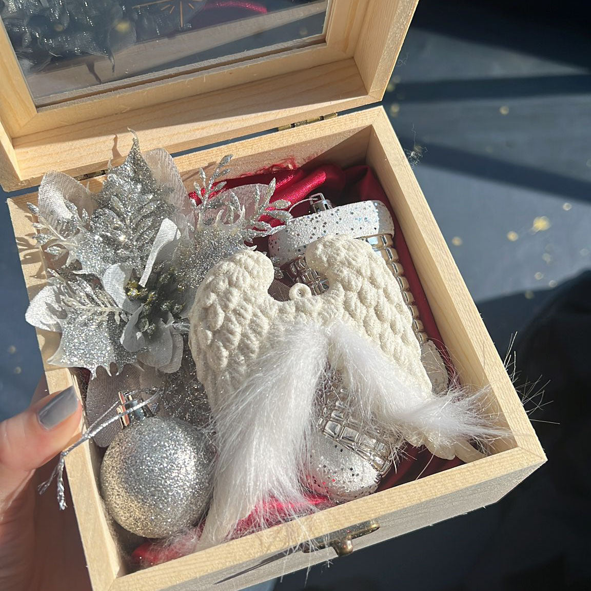 ANGELLIC BLESSINGS Christmas Ornament Gift Set