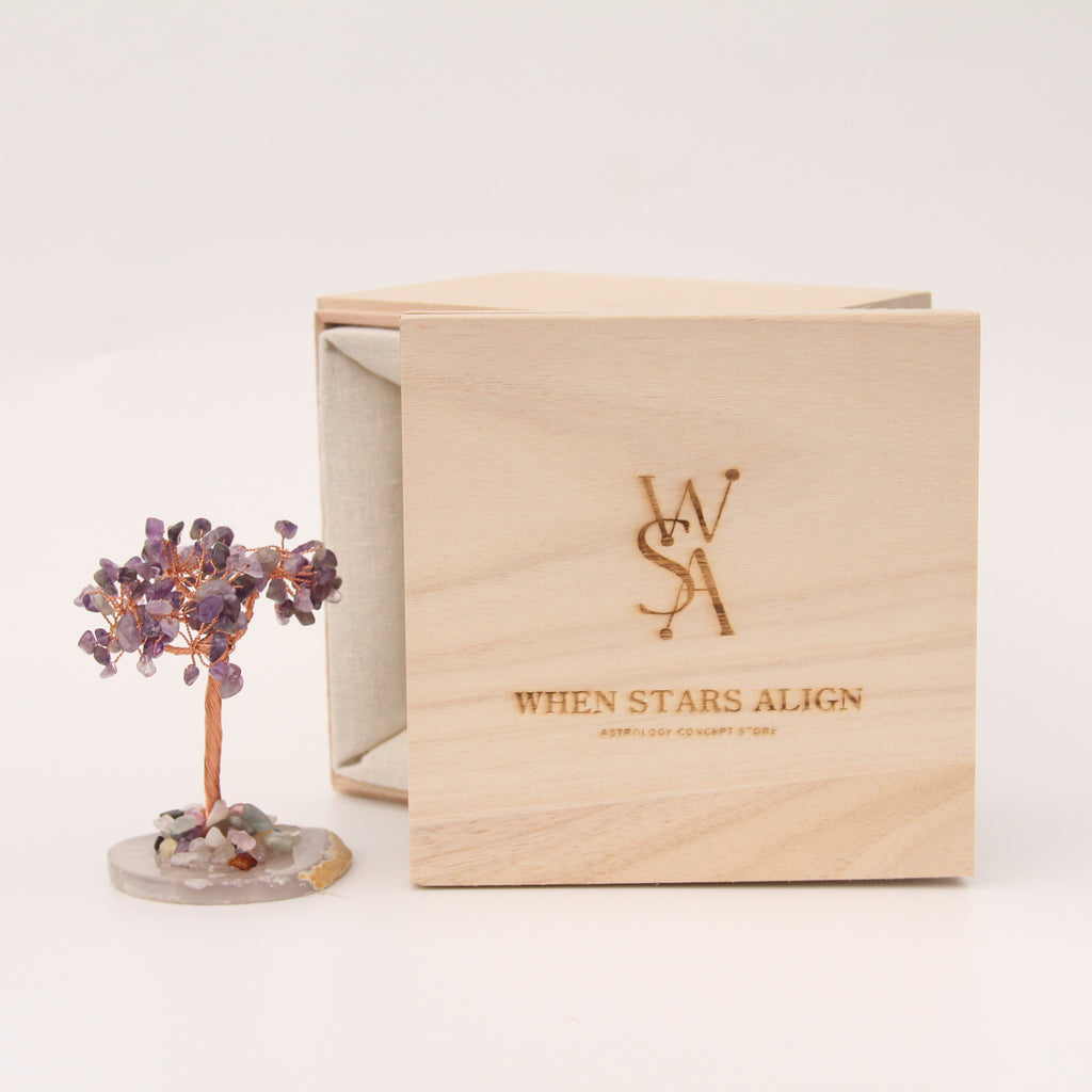 Amethyst Healing Mini Crystal Tree