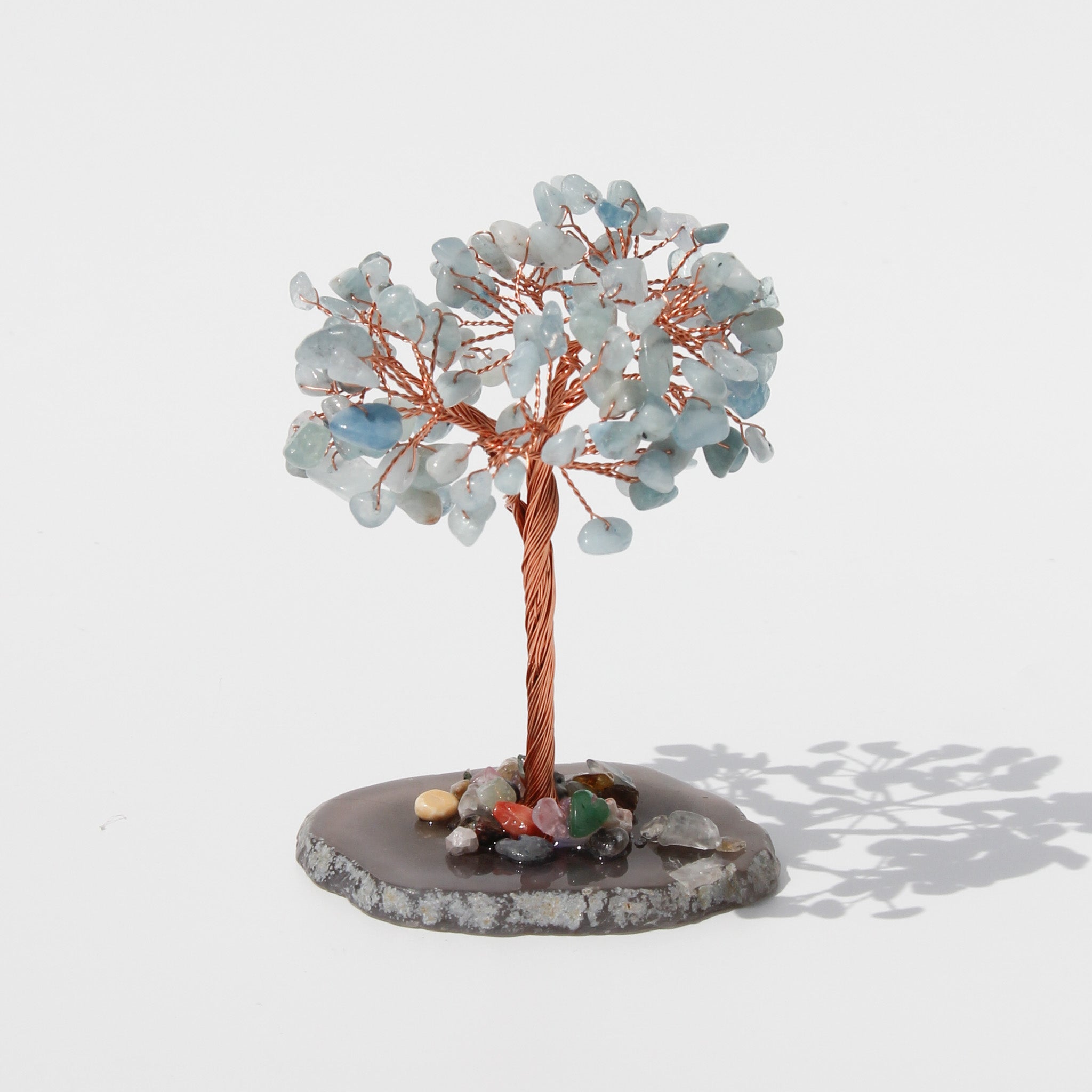 Aquamarine Healing Mini Crystal Tree