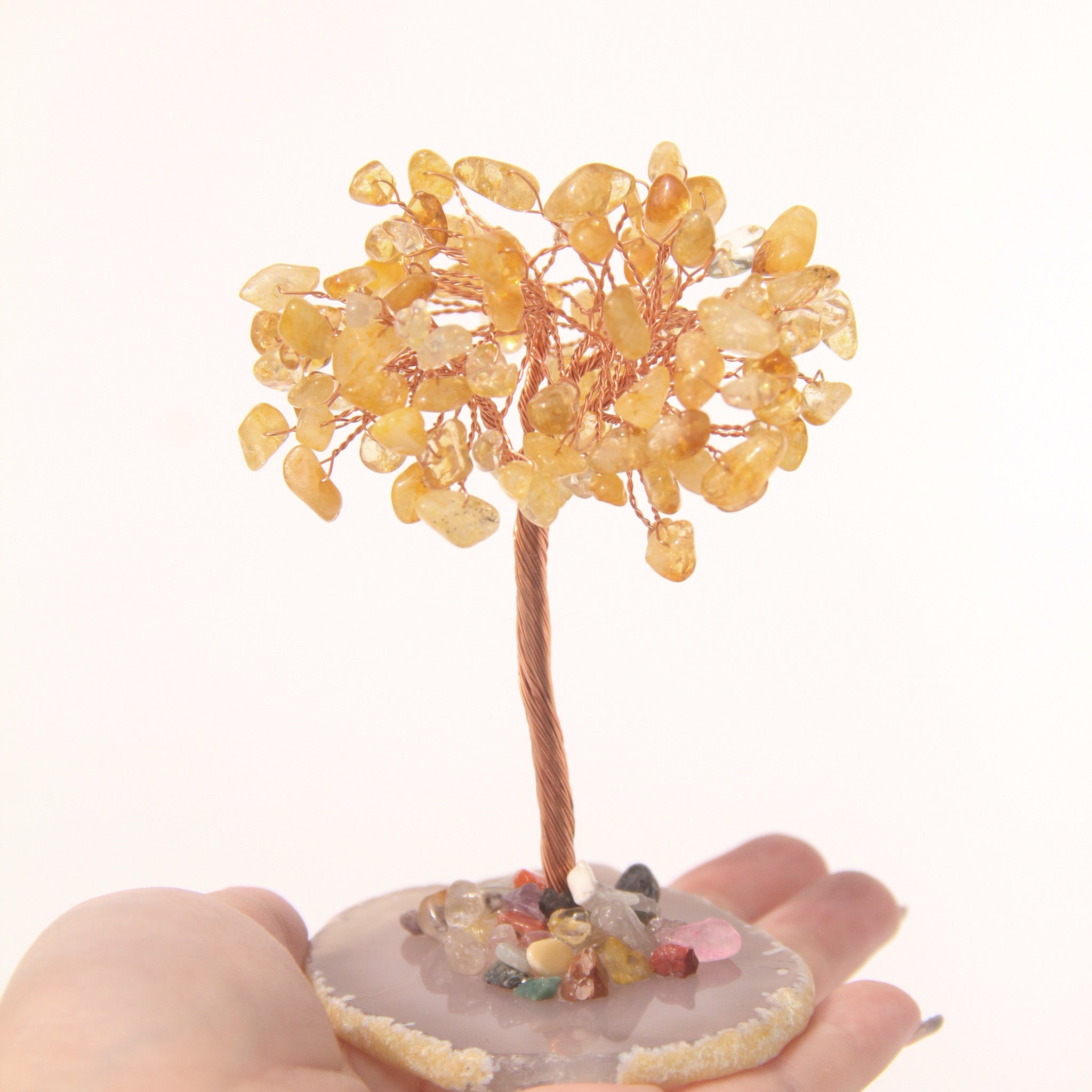 Citrine Healing Mini Crystal Tree