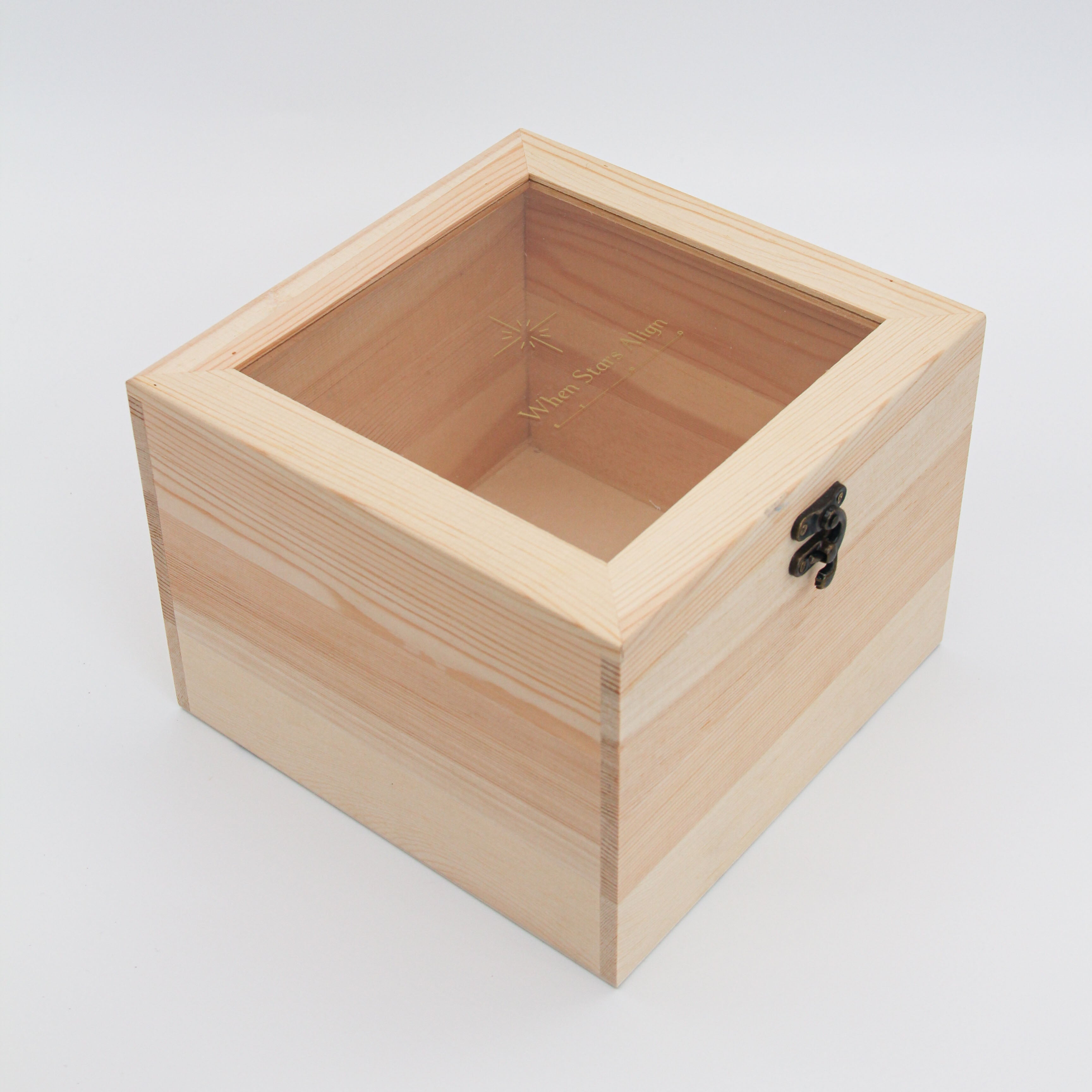 Esté Square Wooden Box (L)