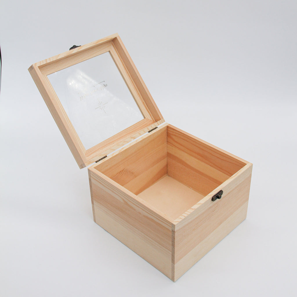 Esté Square Wooden Box (L)