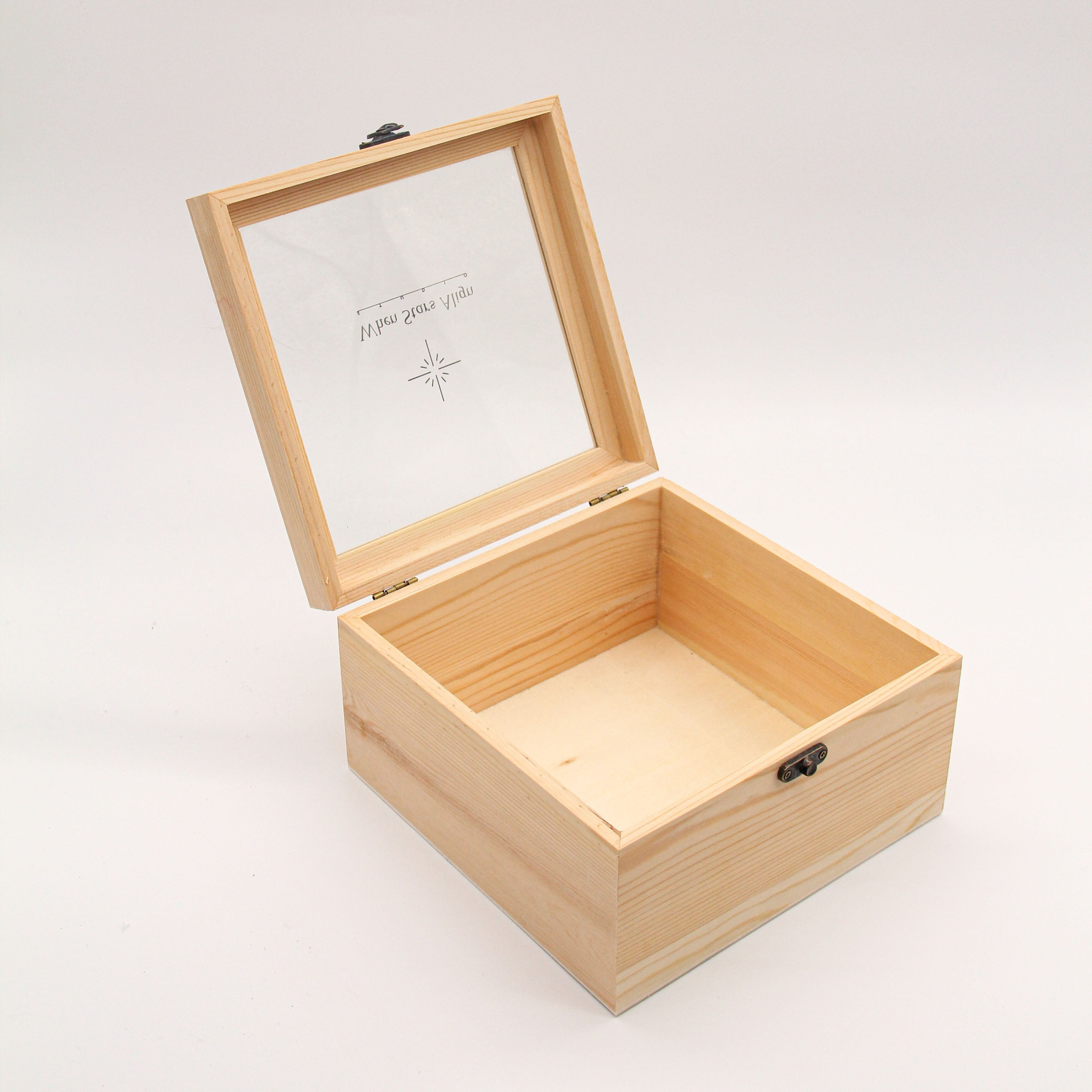 Esté Square Wooden Box (M)