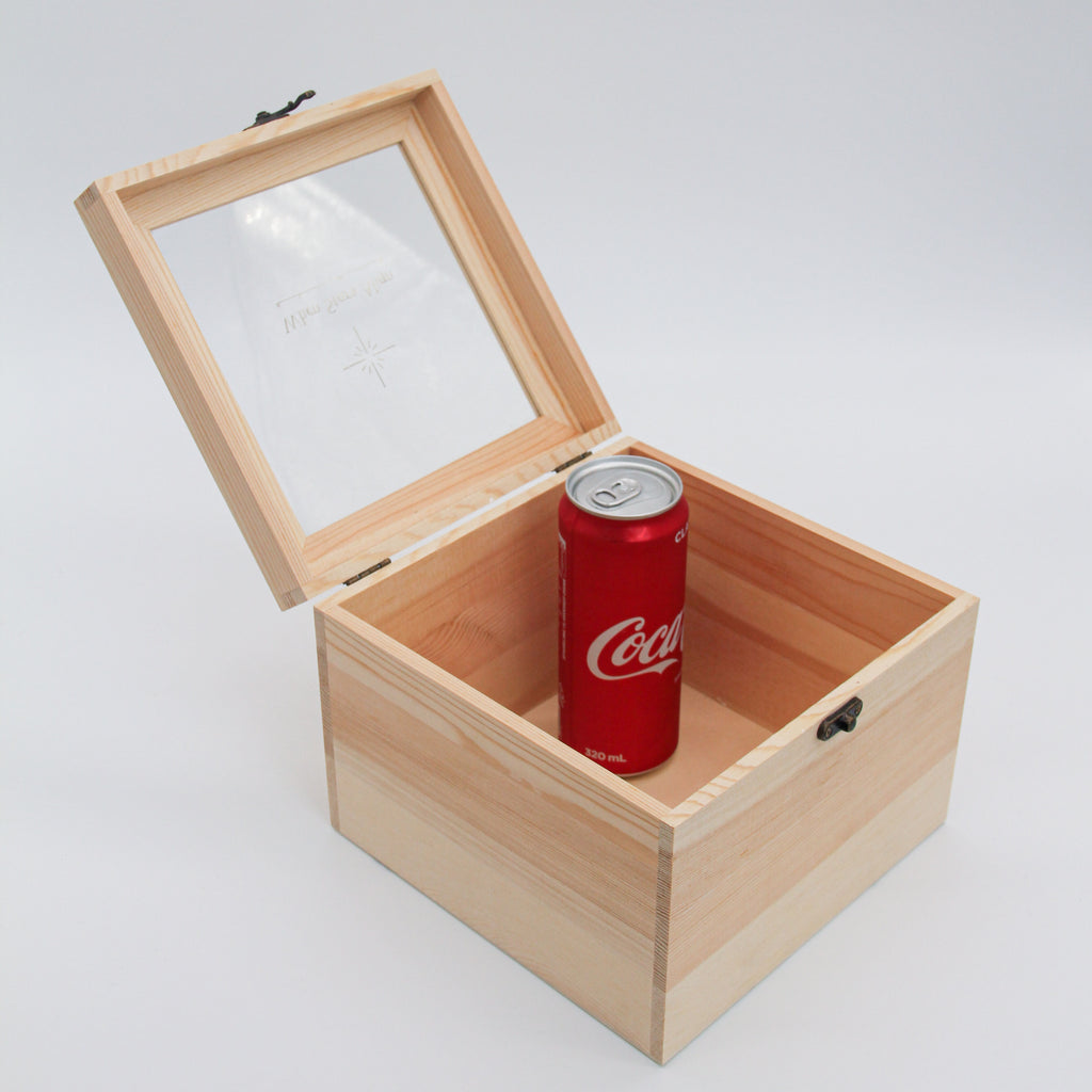 Esté Square Wooden Box (L)