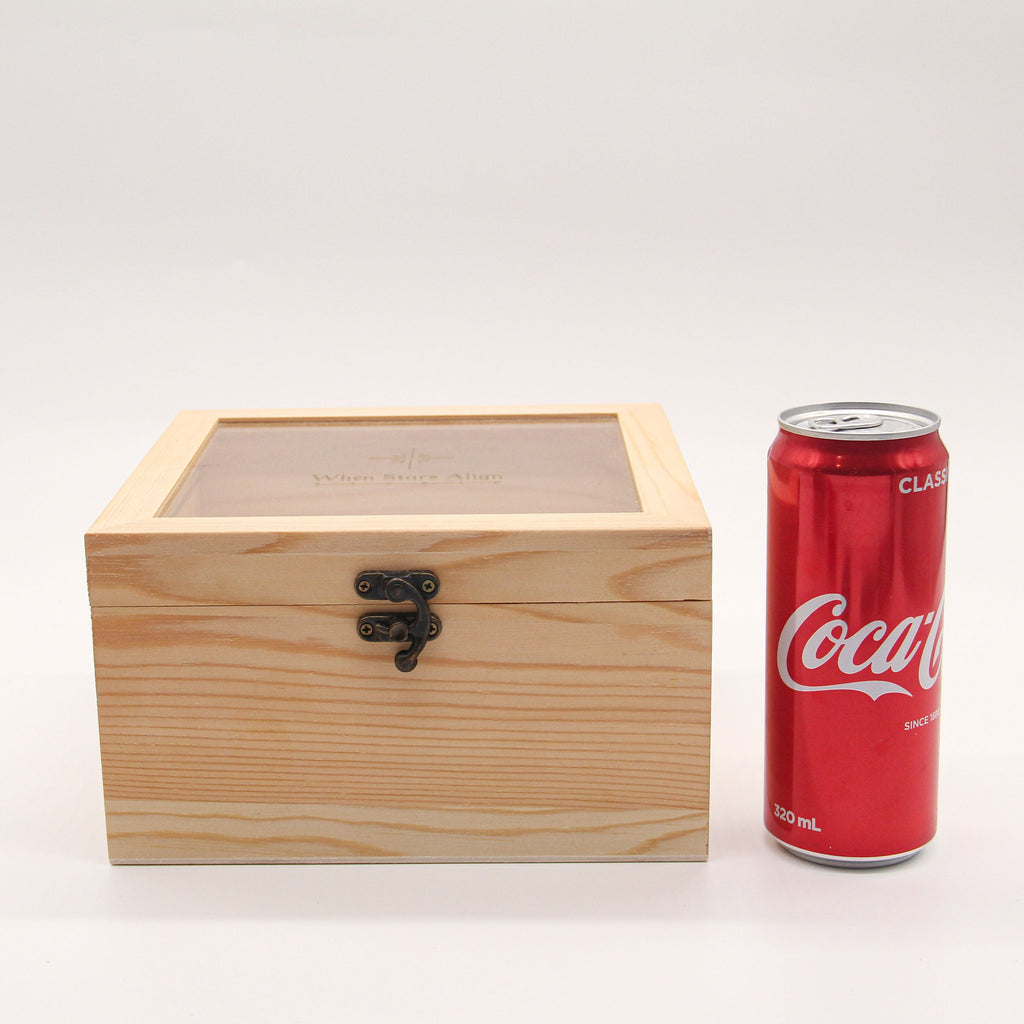 Esté Square Wooden Box (M)