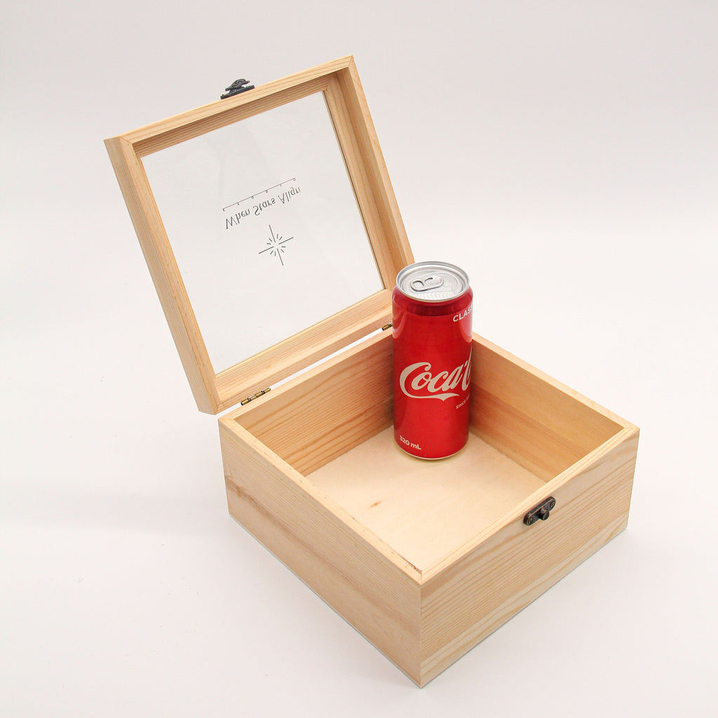 Esté Square Wooden Box (M)