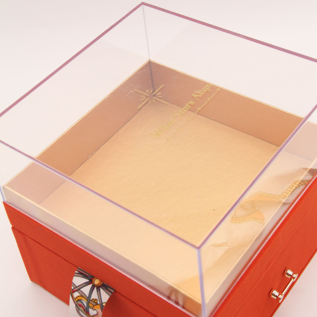 Cyrus Luxury Gift Box w/ Drawer (Hermes Orange)