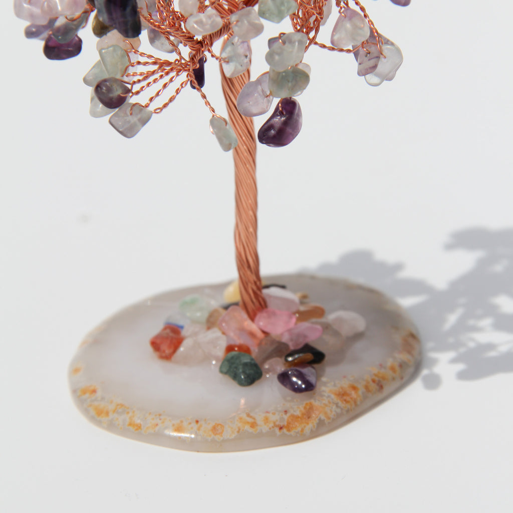 Fluorite Healing Mini Crystal Tree