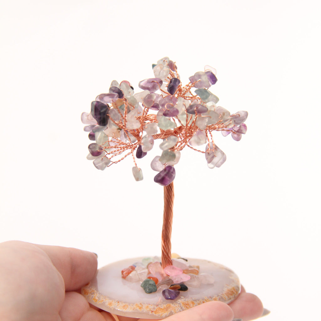 Fluorite Healing Mini Crystal Tree