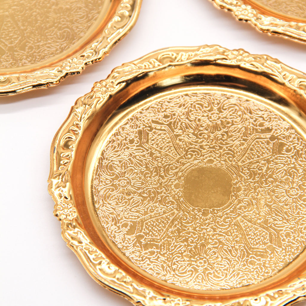 MERINGUE Set of Dessert Plates w/ Stand