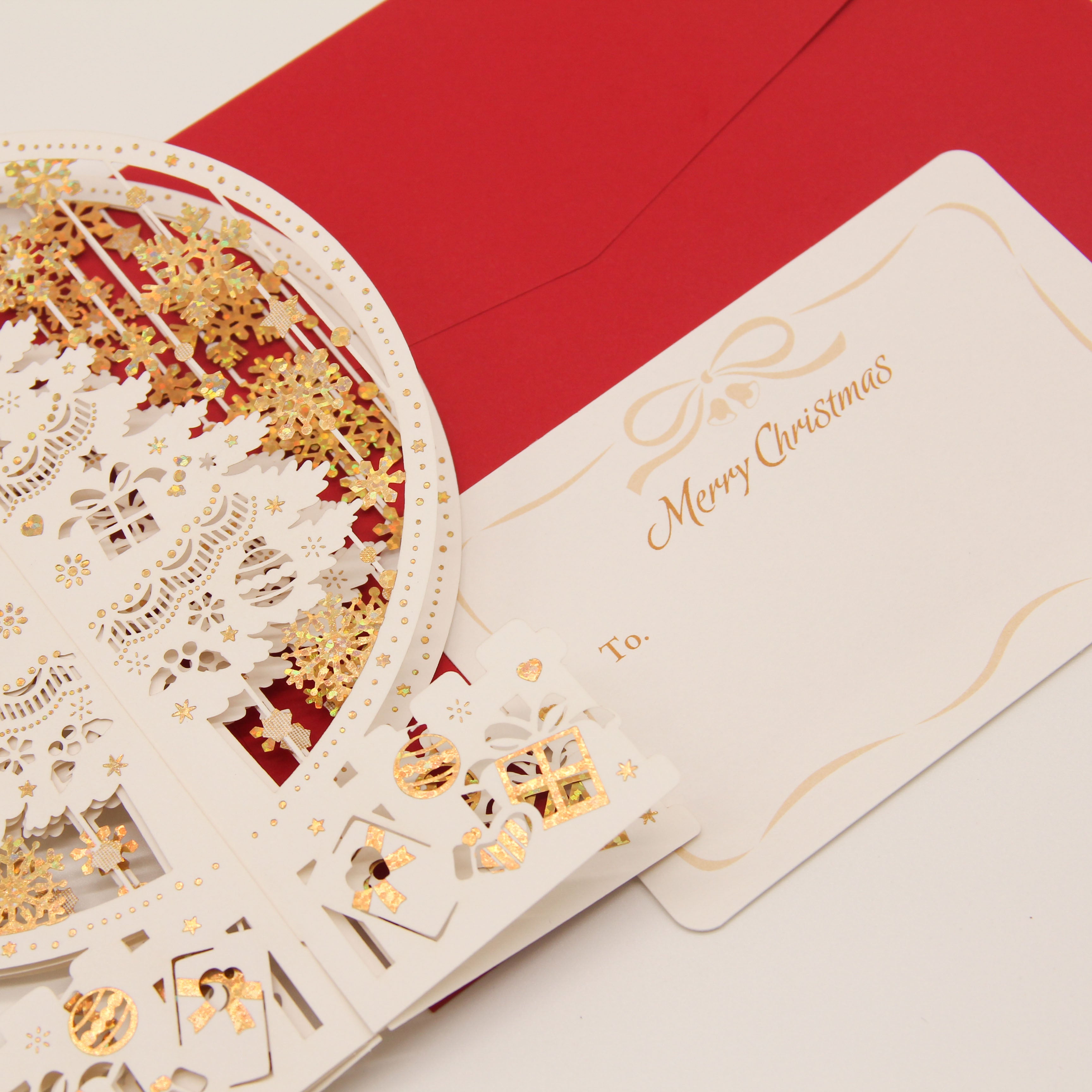 EDITH Luxury 3D Christmas Card