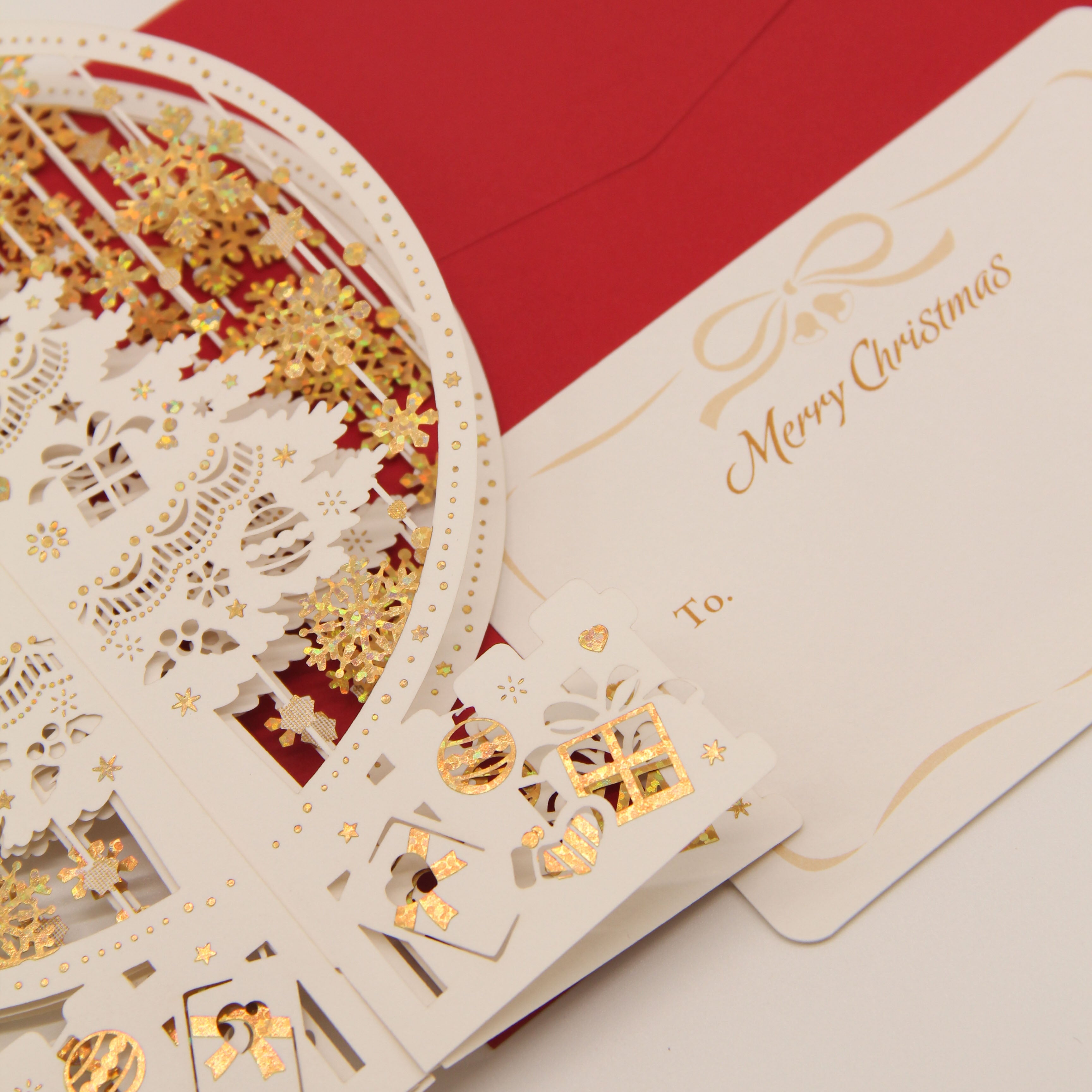 EDITH Luxury 3D Christmas Card