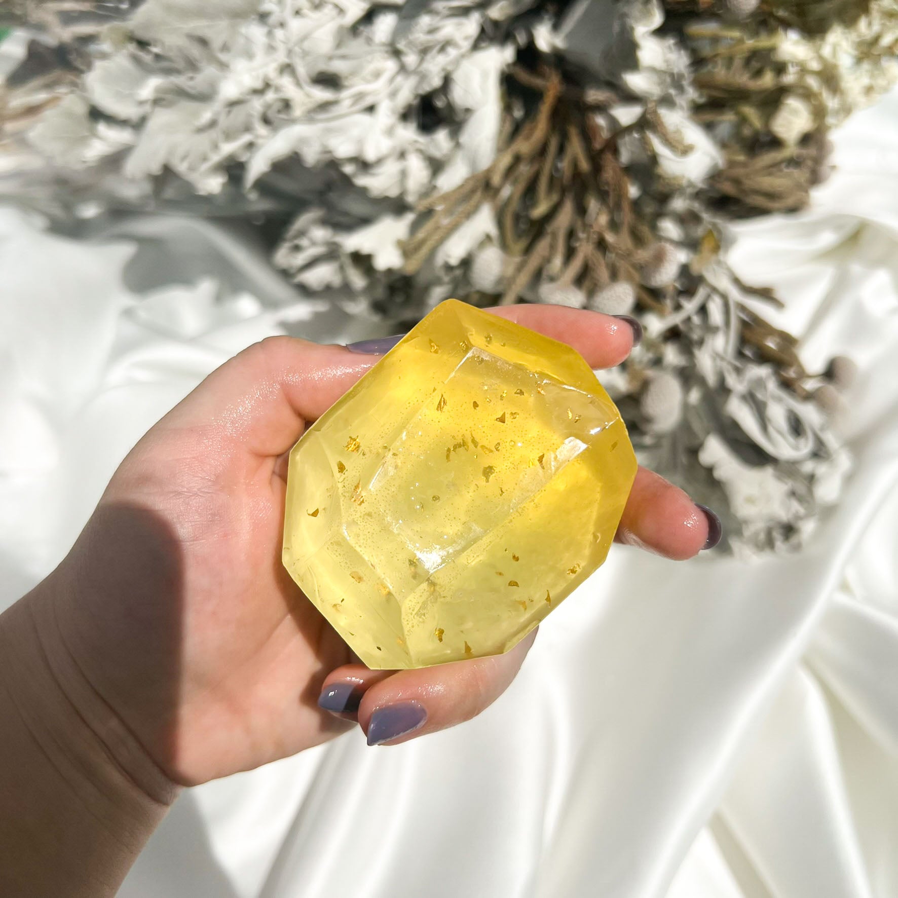 Citrine Birthstone Handmade Soap (November)