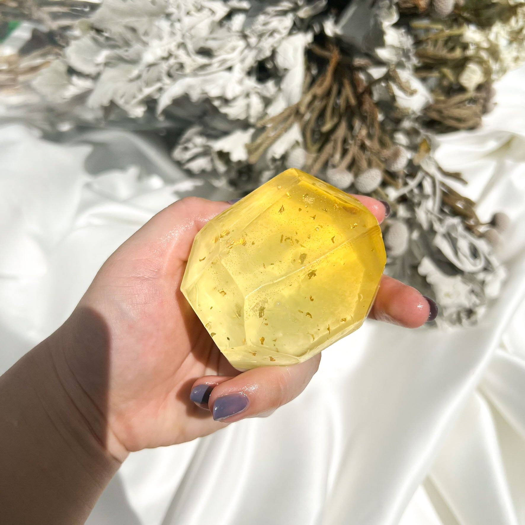 Citrine Birthstone Handmade Soap (November)