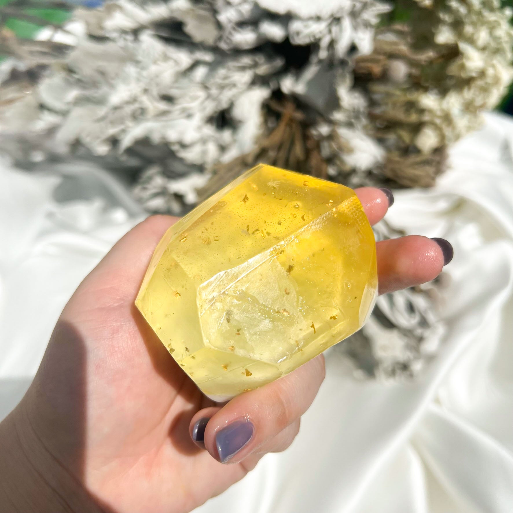 Citrine Birthstone Handmade Soap (November)