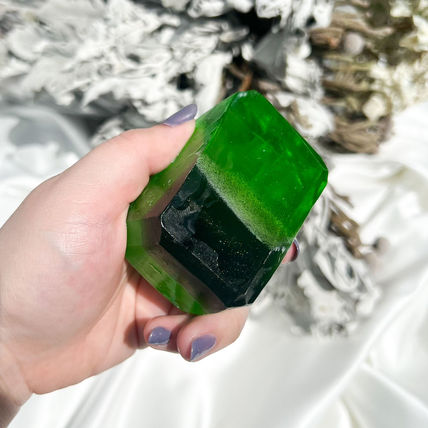 Emerald Birthstone Handmade Soap (May)