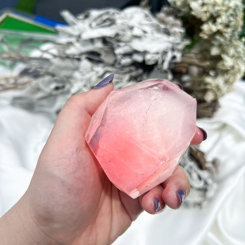 Pink Amethyst Birthstone Handmade Soap (February)