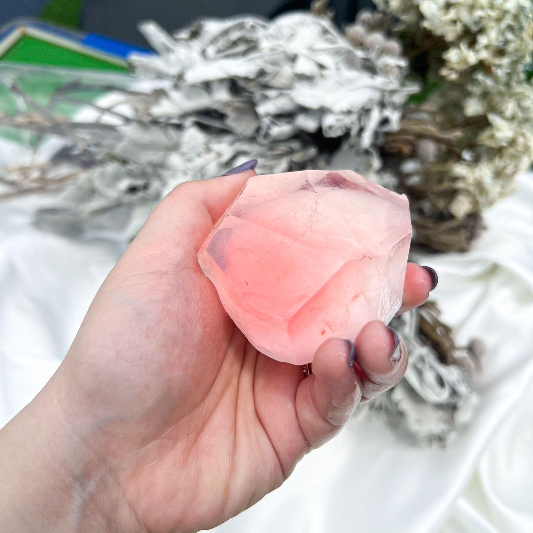 Pink Amethyst Birthstone Handmade Soap (February)
