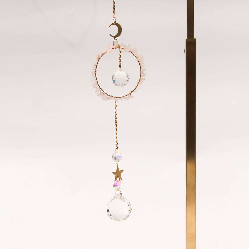Rose Quartz ORION Suncatcher