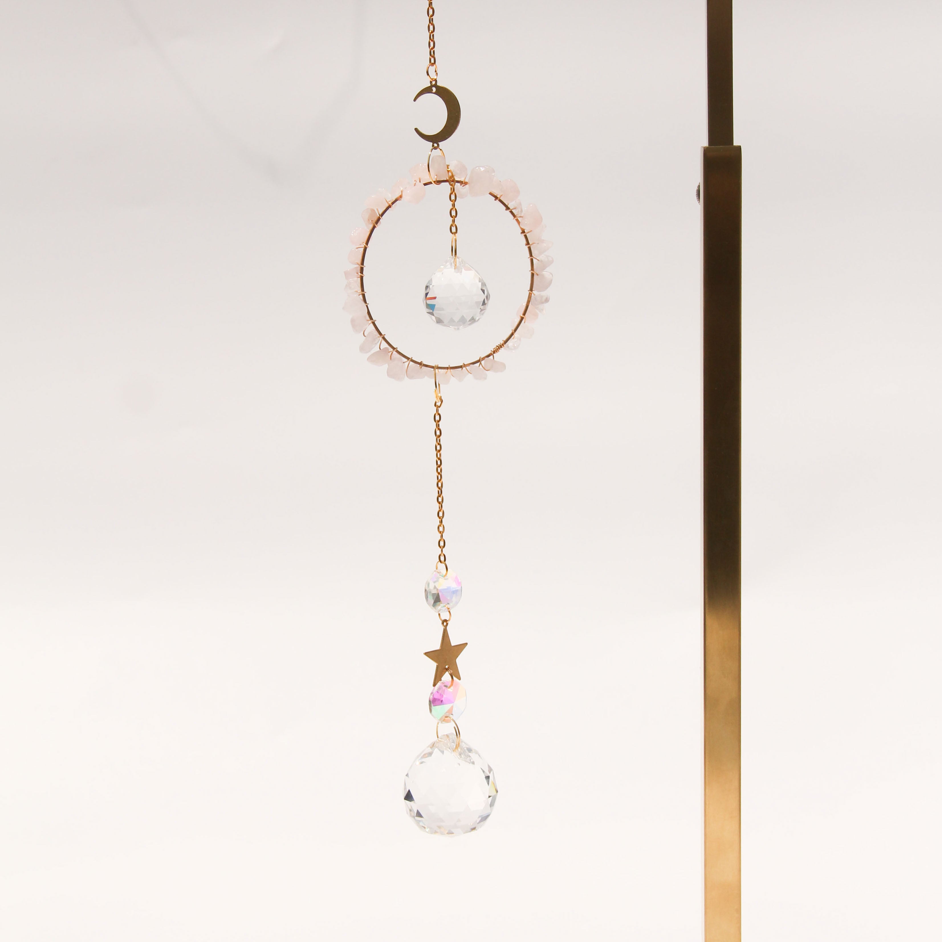 Rose Quartz ORION Suncatcher