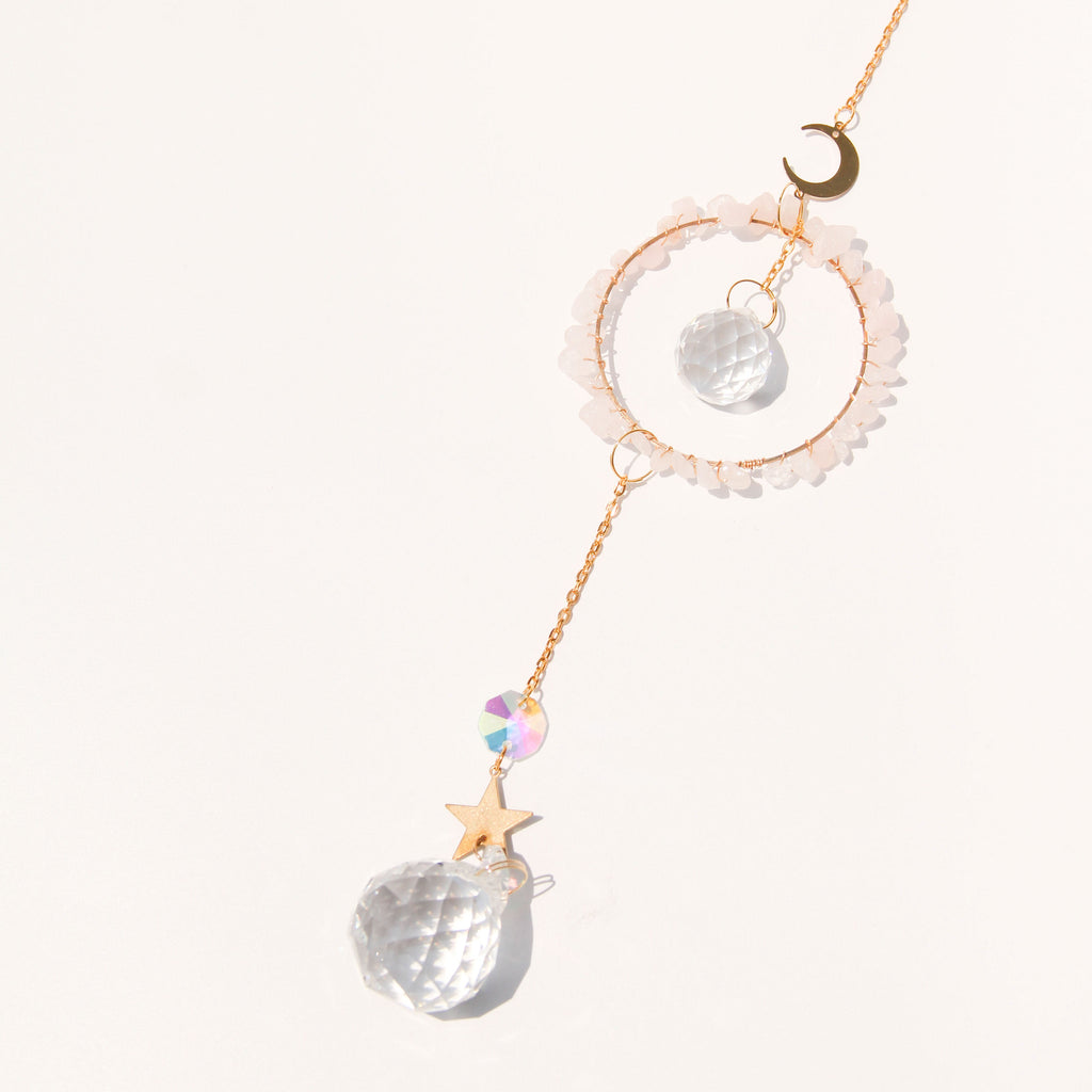 Rose Quartz ORION Suncatcher