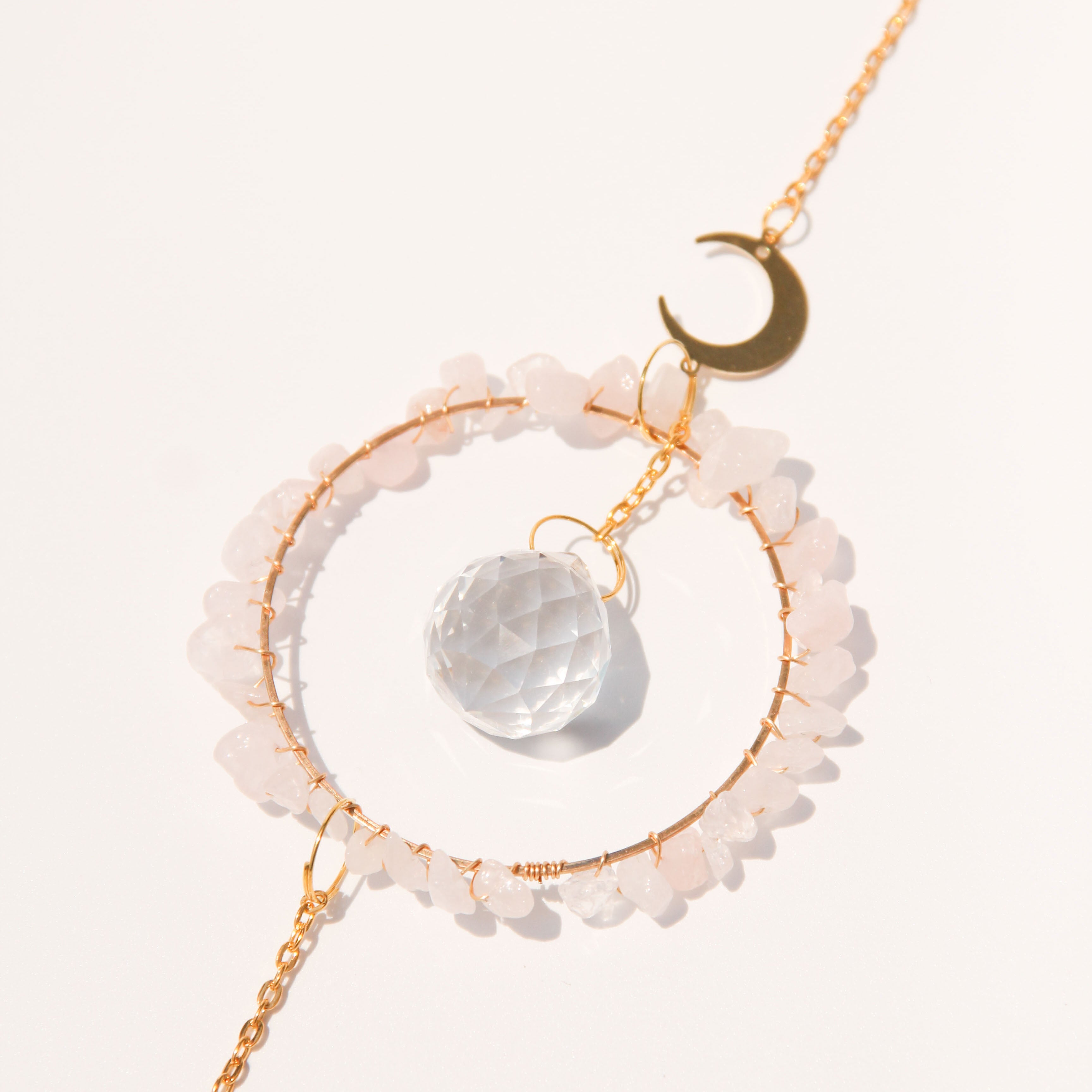 Rose Quartz ORION Suncatcher