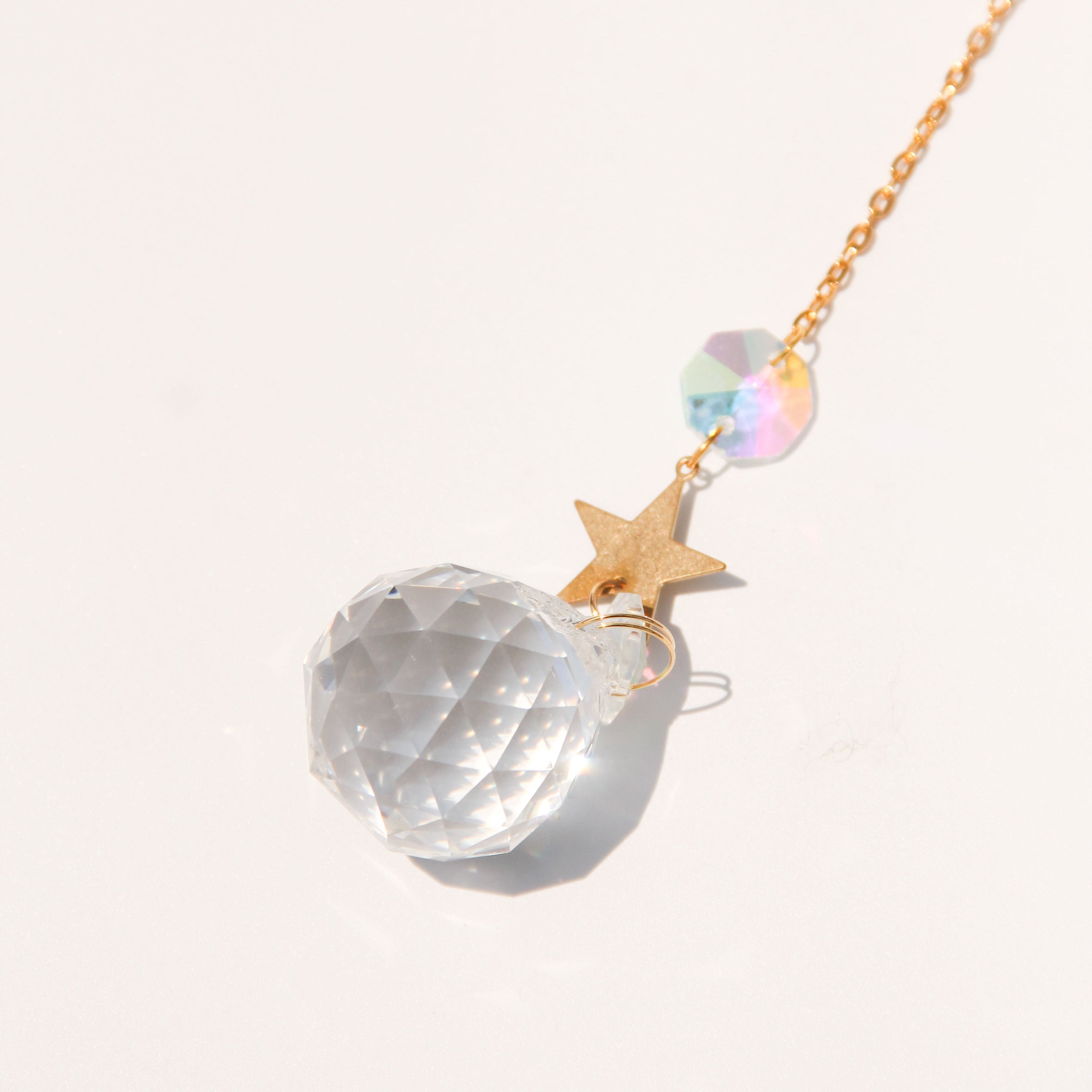 Rose Quartz ORION Suncatcher