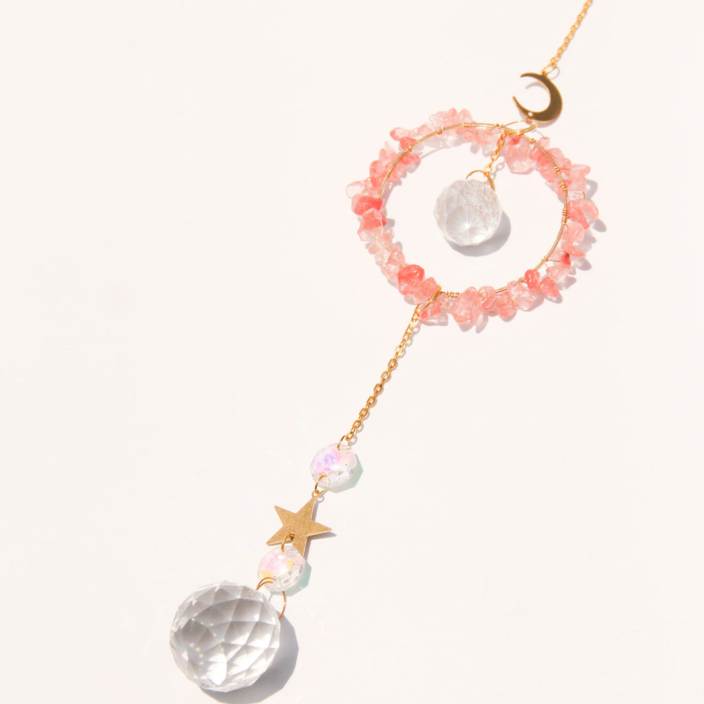 Red Quartz ORION Suncatcher