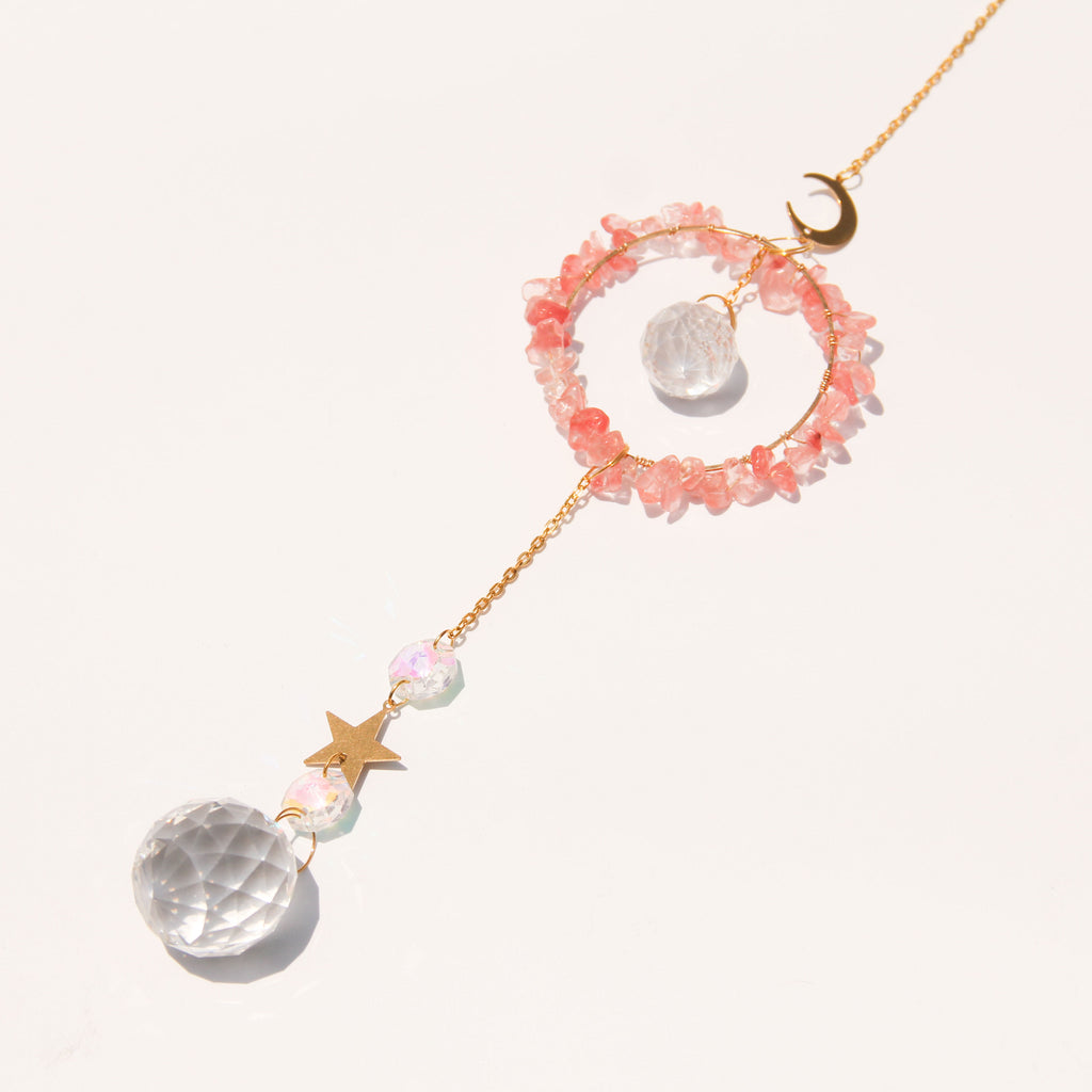 Red Quartz ORION Suncatcher