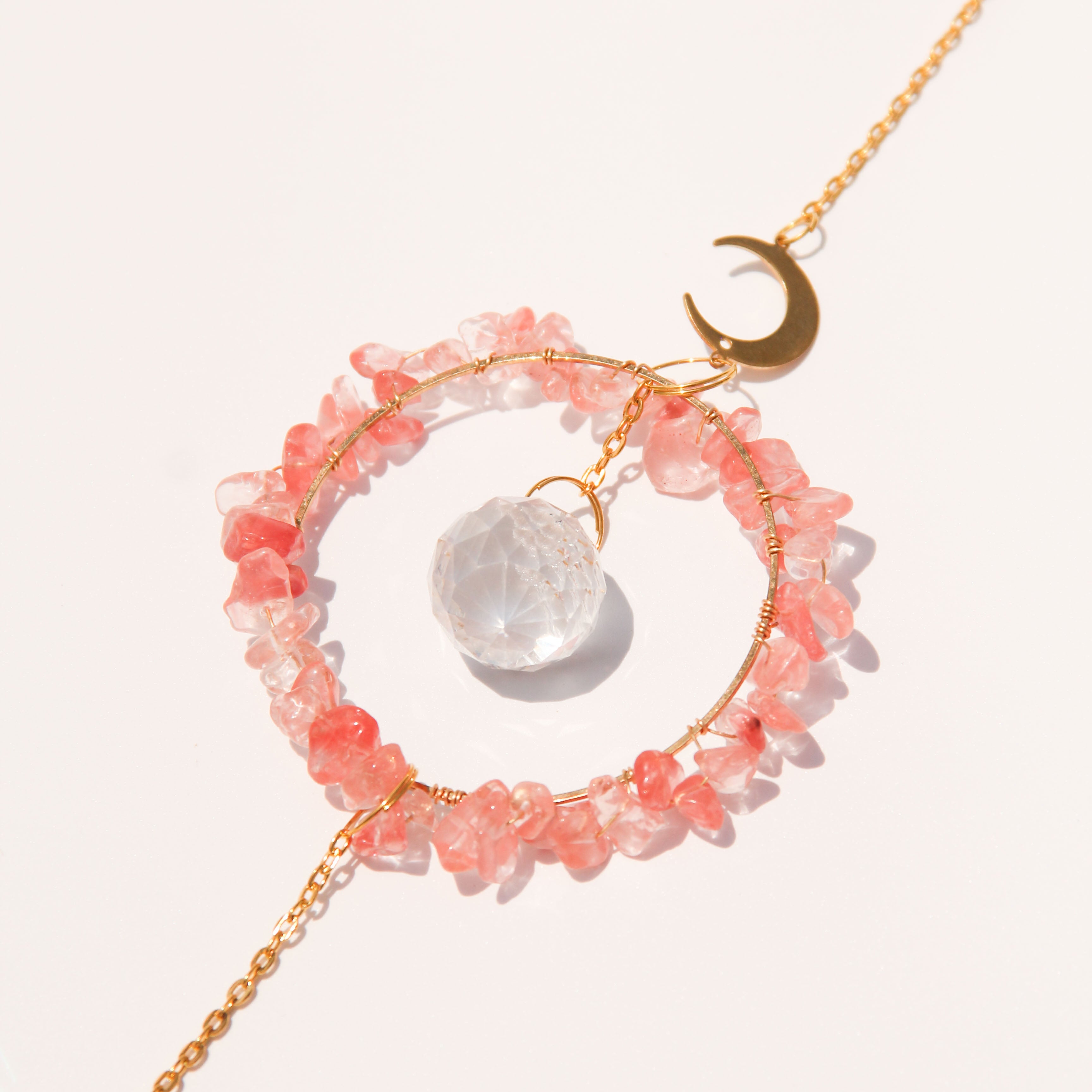 Red Quartz ORION Suncatcher