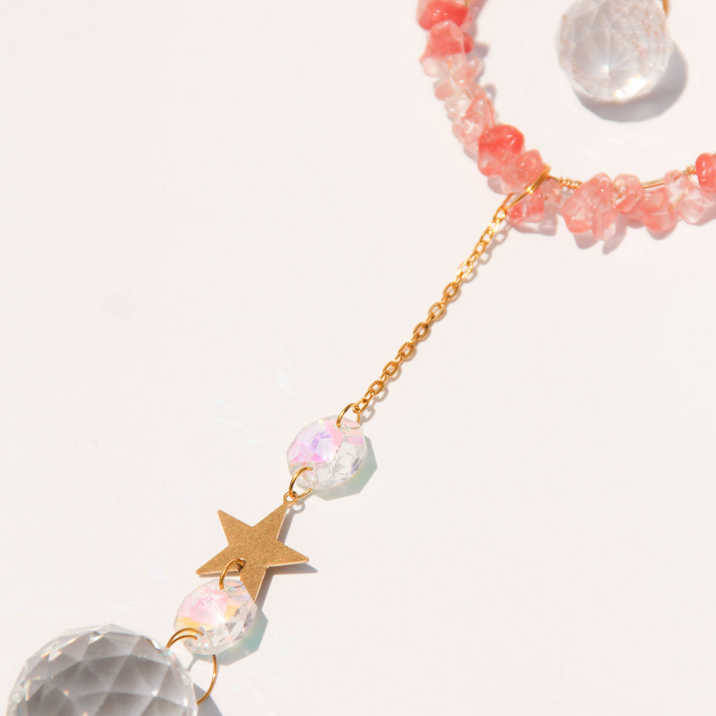 Red Quartz ORION Suncatcher