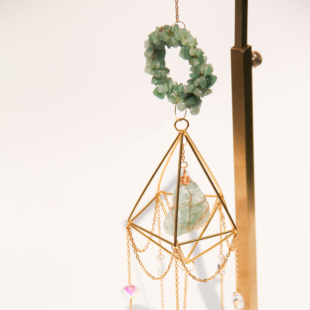 Green Aventurine DIANA Suncatcher