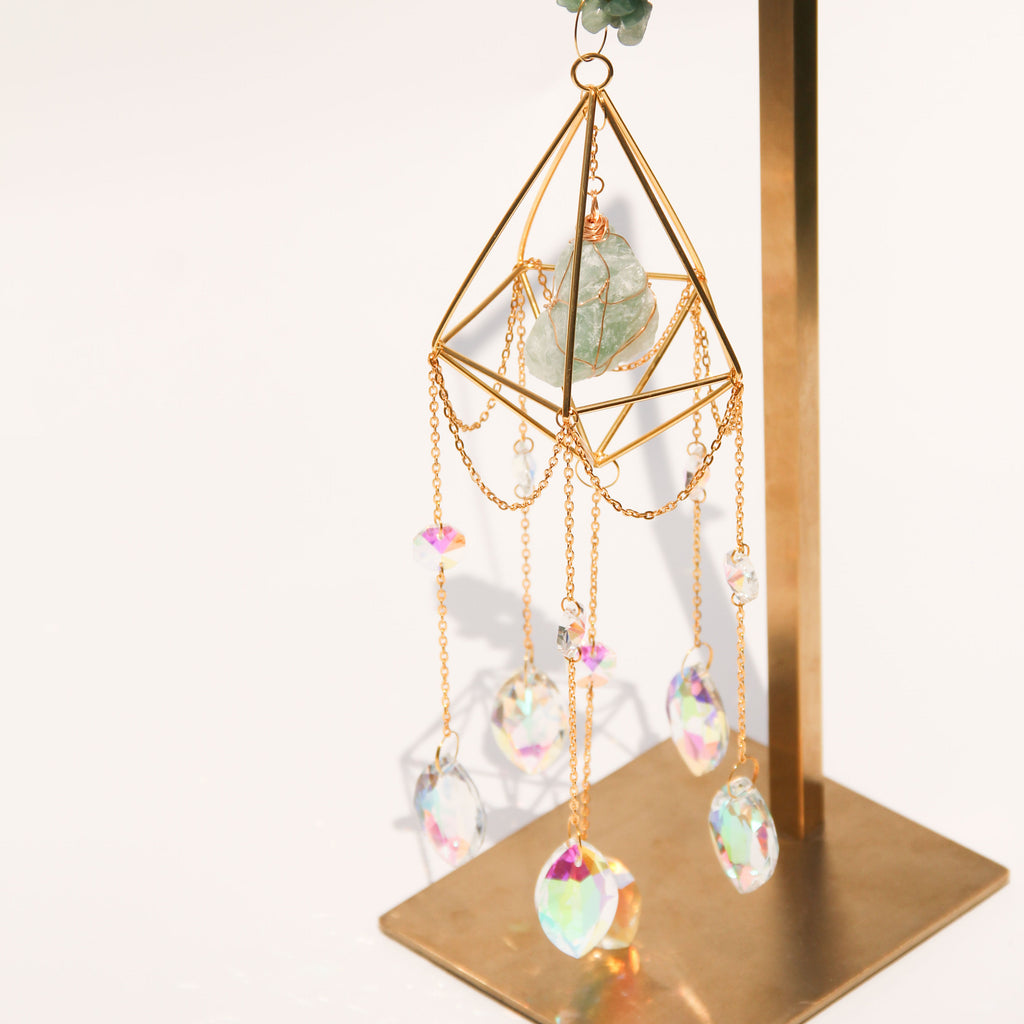 Green Aventurine DIANA Suncatcher